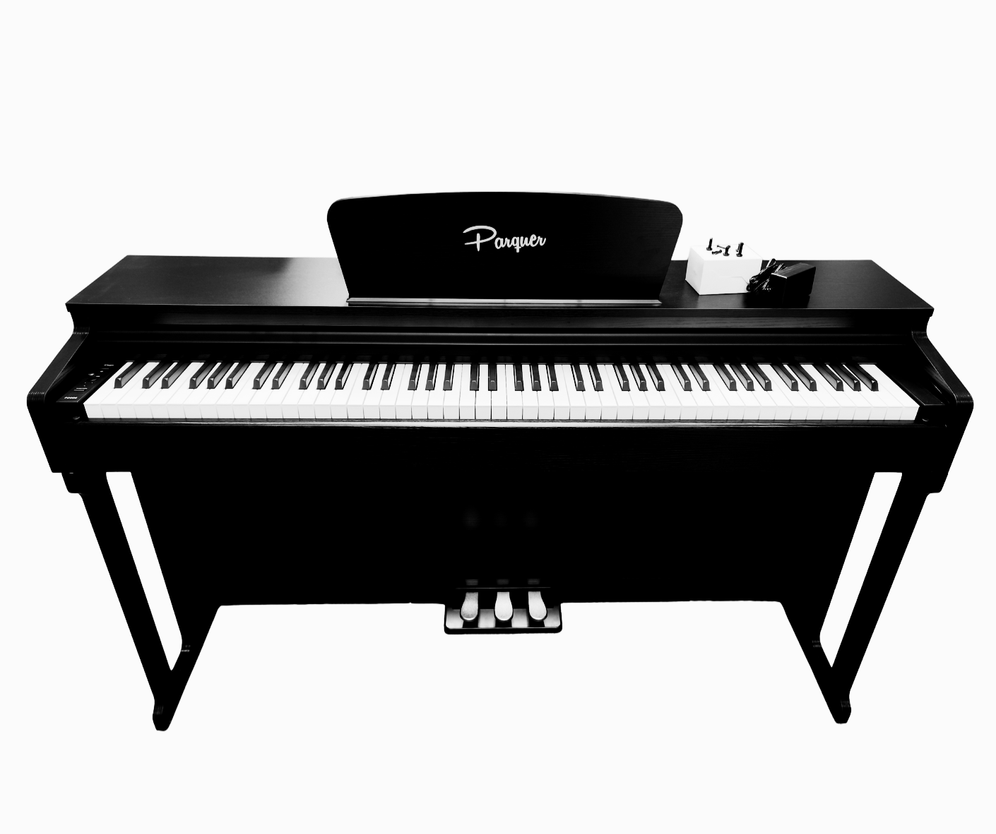 Piano Electrico Parquer 88 Teclas Sensitivo Martillo Negro