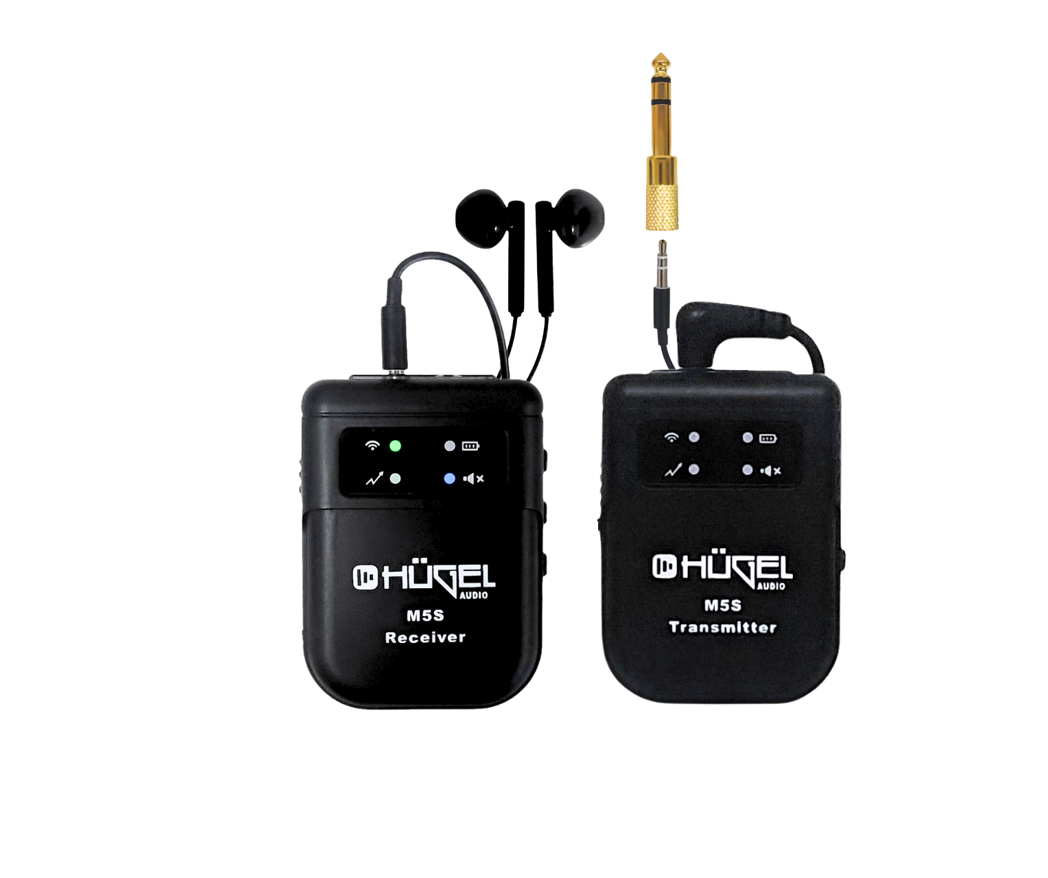 Sistema De Monitoreo Inalambrico In Ear Ms5 Hugel
