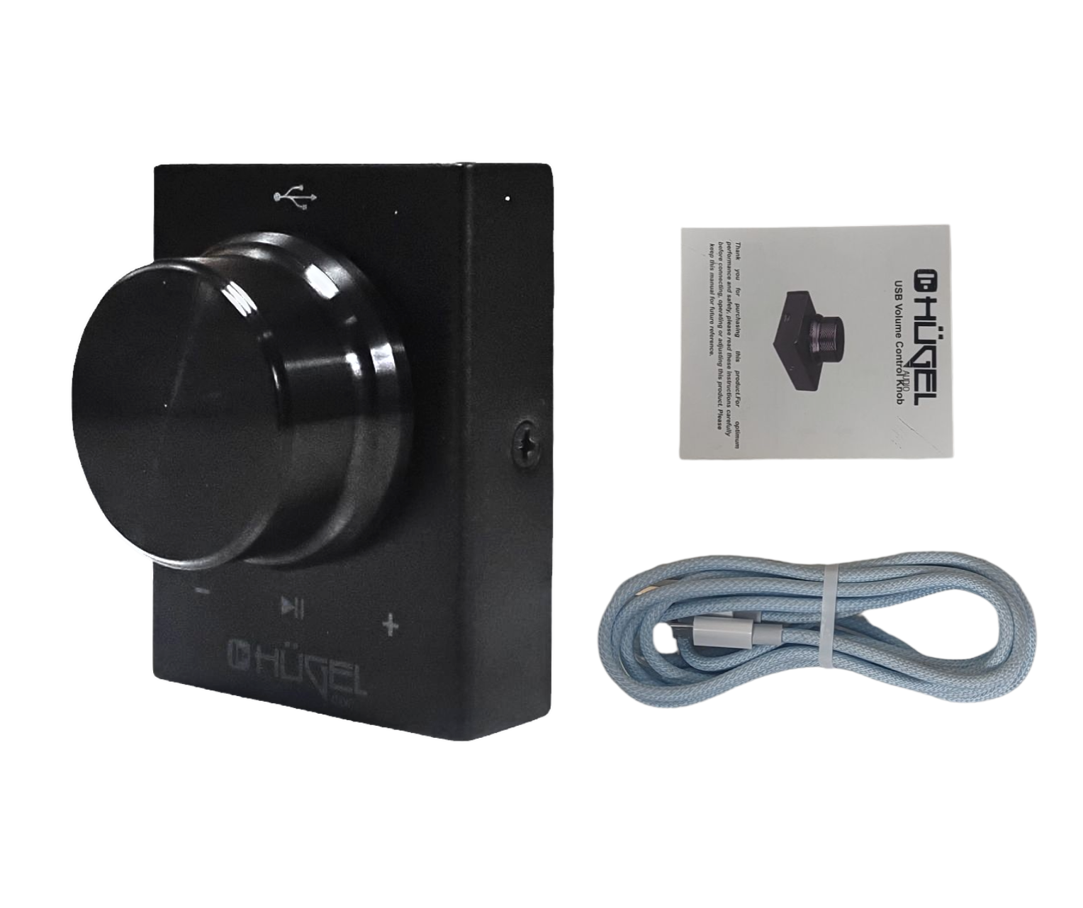 Perilla Control De Volumen Usb Audio Para Monitores Hugel