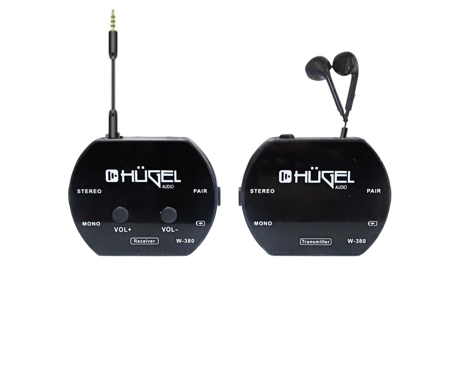 Sistema De Monitoreo Inalambrico In Ear W-380 Hugel Stereo