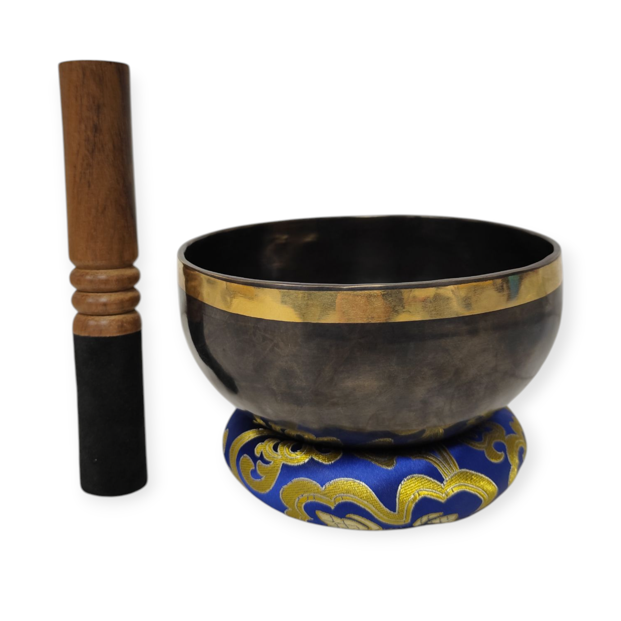 Cuenco Tibetano Flor De La Vida 14 Cm. Bronce Bowl Set