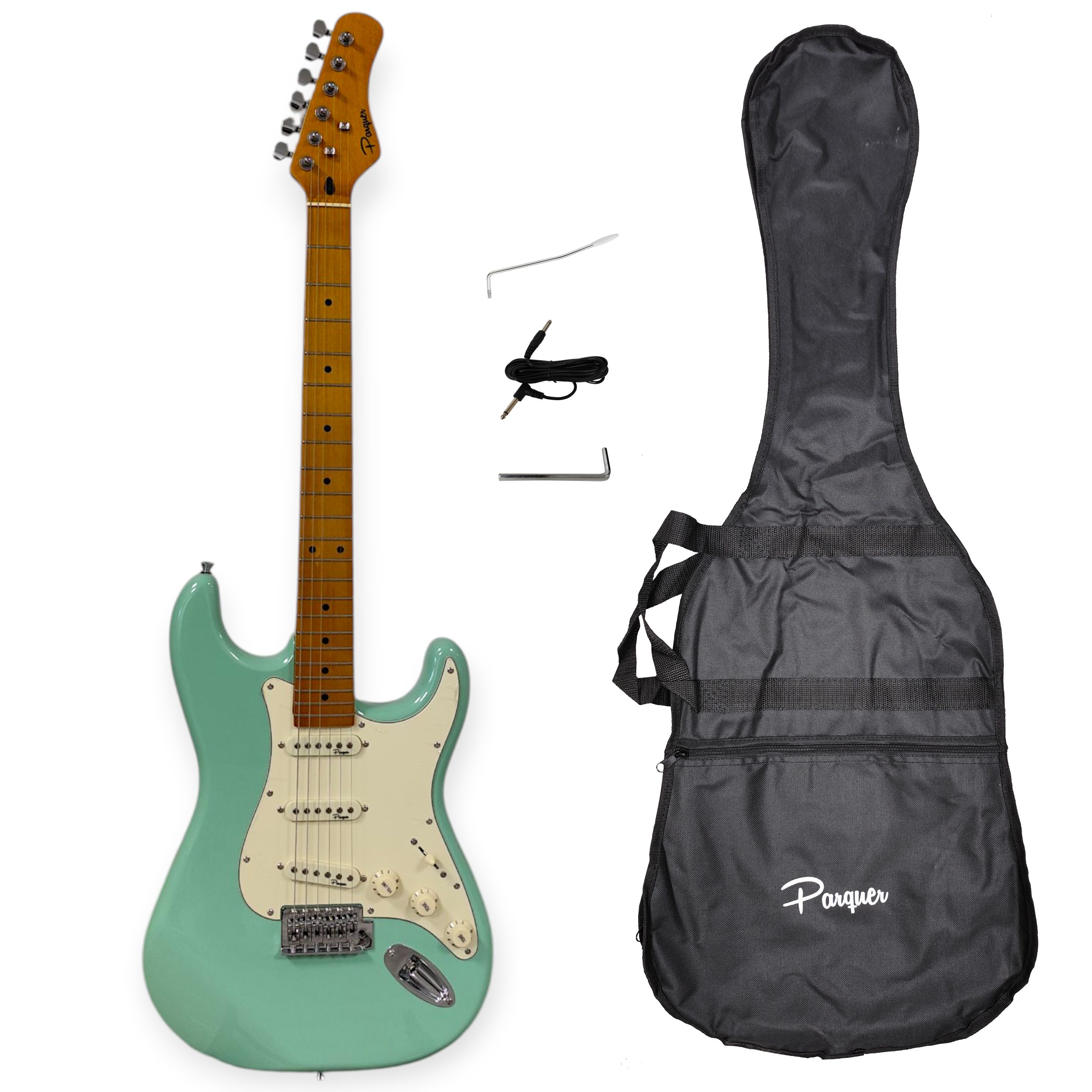 Guitarra Electrica Stratocaster Vintage Arce Funda Cable