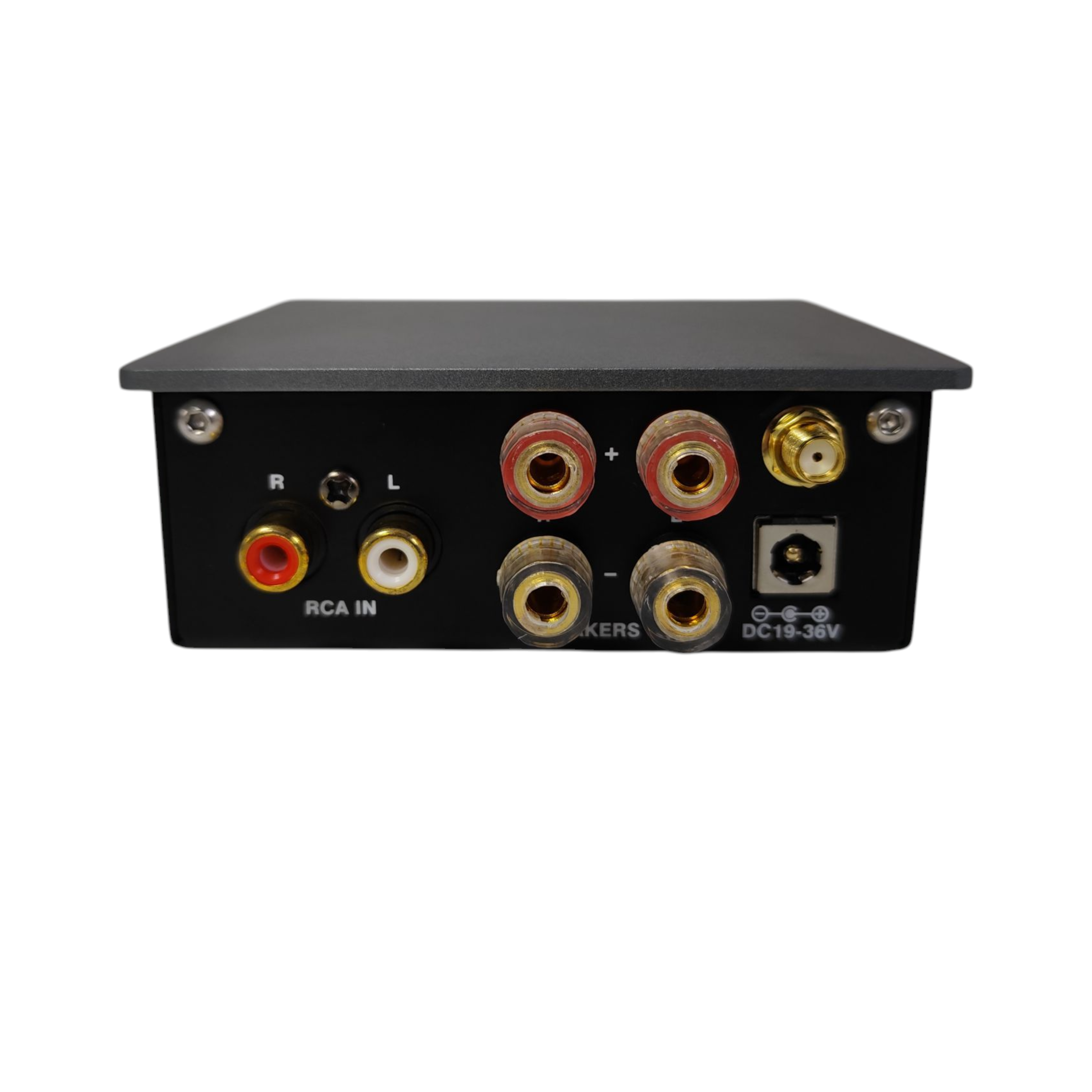 Mini Amplificador Hugel Bluetooth Hi-fi Control De Bajo 160 W Plateado - Imagen 5