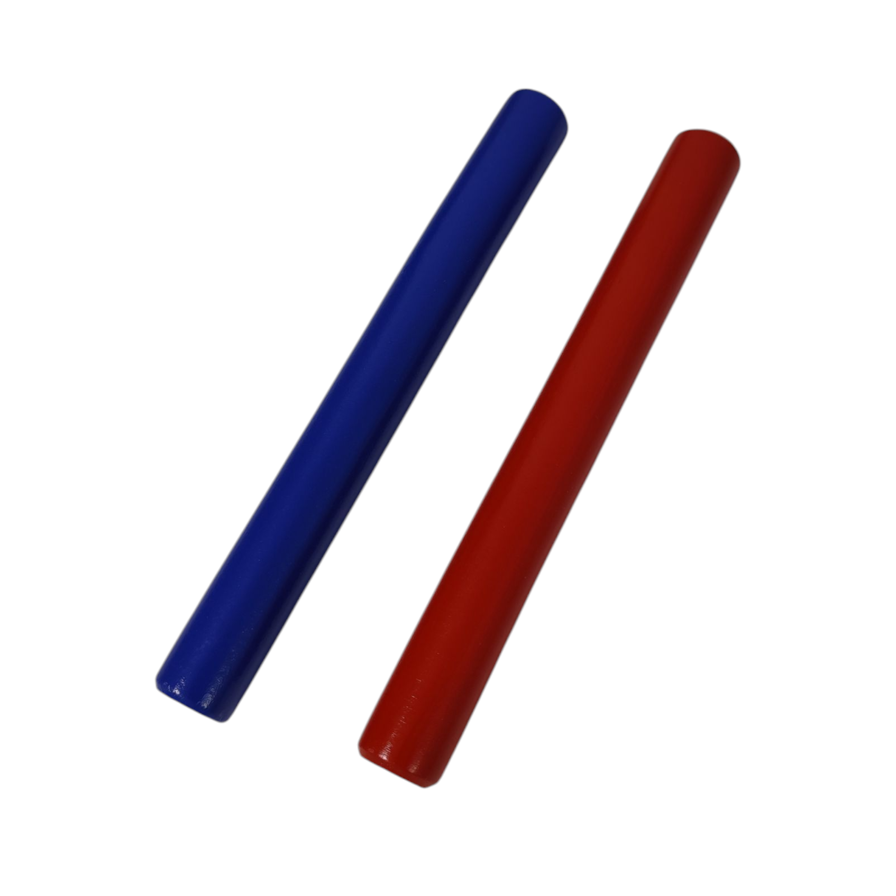 Clave Toc Toc Parquer 30 Cm De Madera Rojo Y Azul