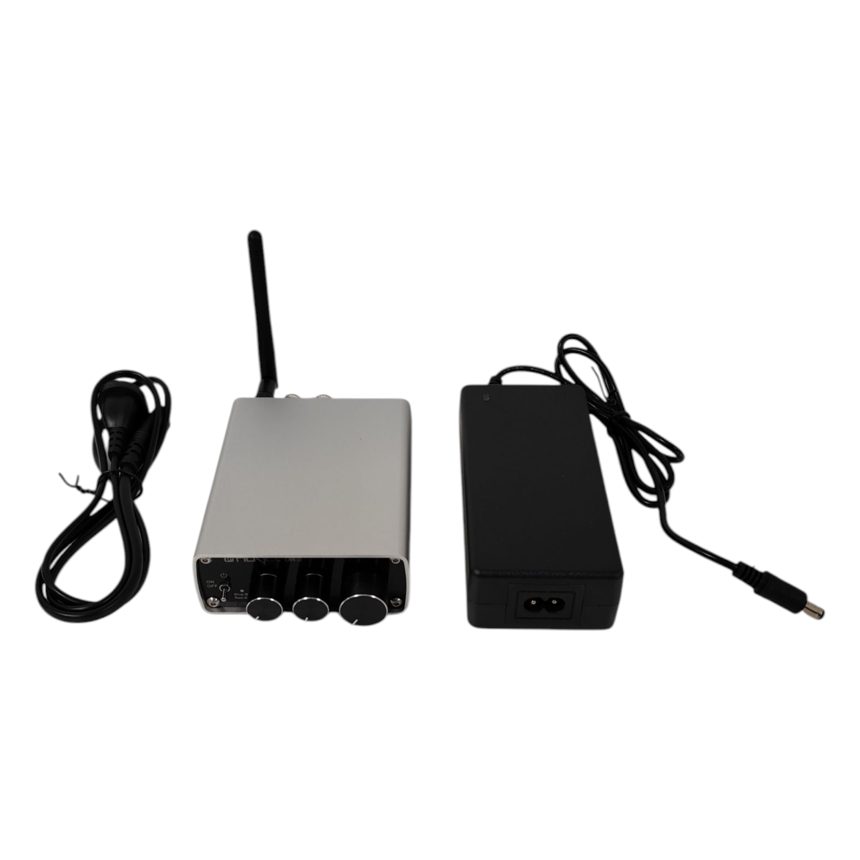 Mini Amplificador Digital Hugel Clase D 100w Bluetooth Hi-fi 100 W Plateado