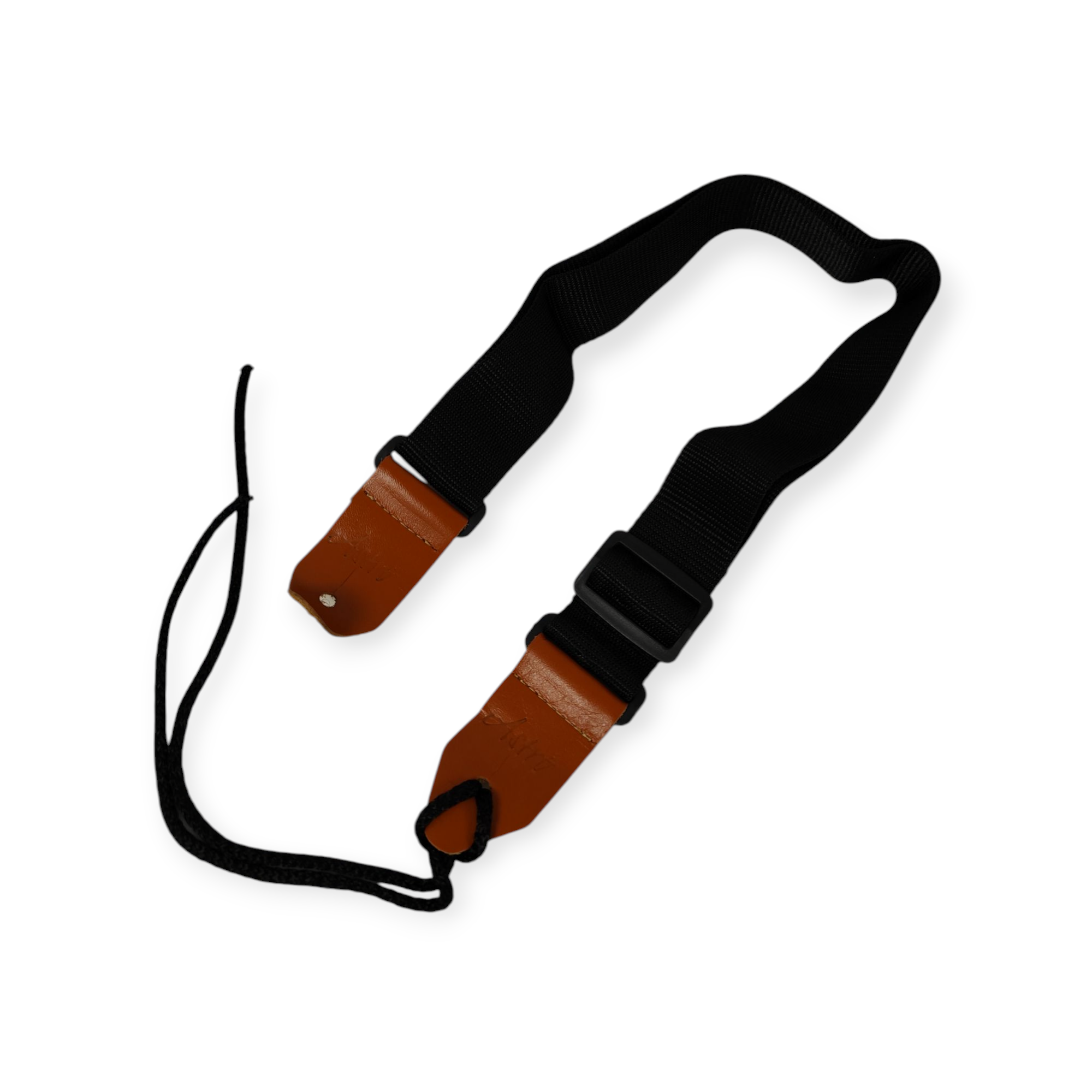 Correa Ukelele Parquer Polipropileno Nylon Cuello Ajustable Color Negro