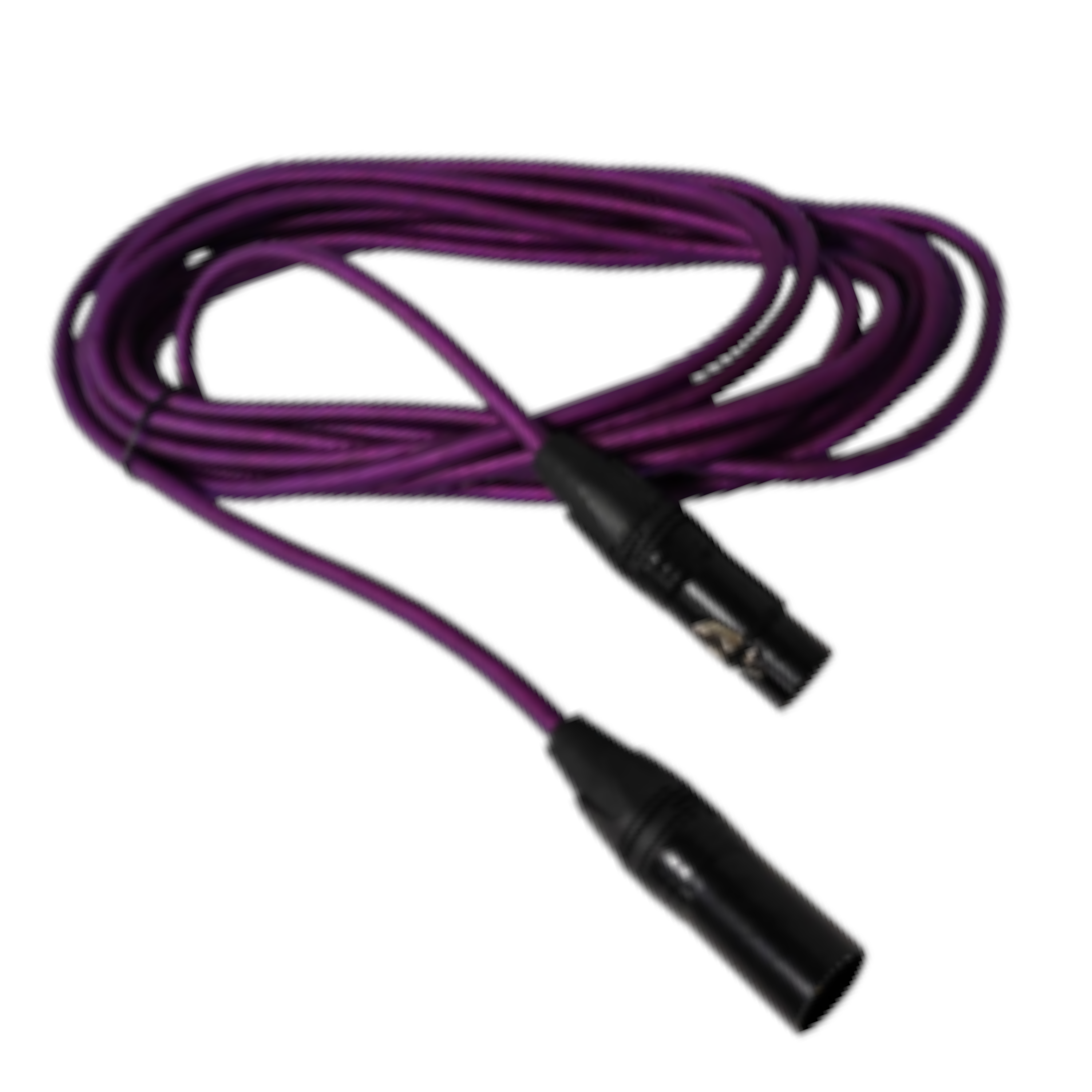 Cable Canon XLR Parquer 3 Metros Violeta
