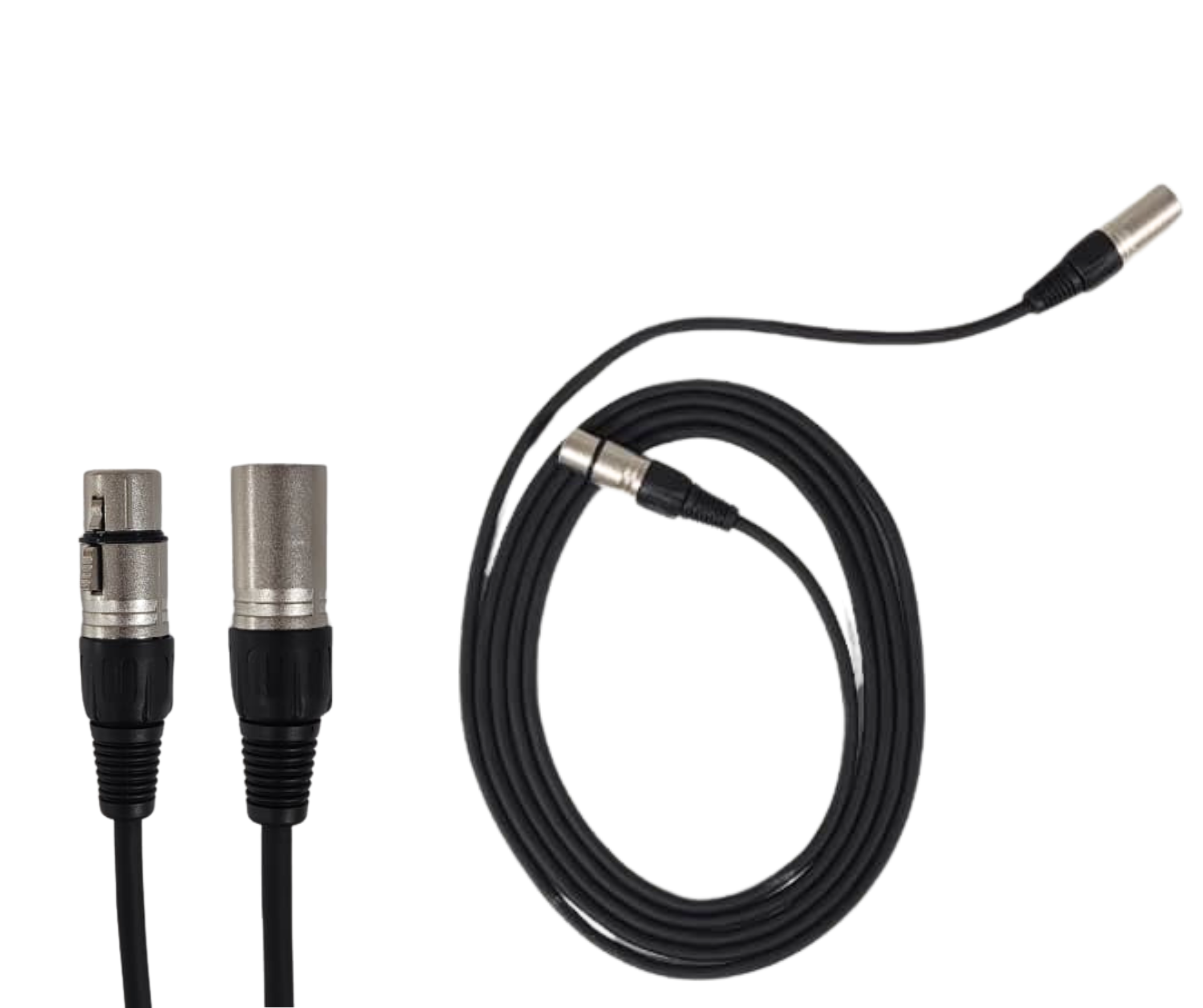 Cable Canon Xlr Macho A Hembra 10 Metros Negro Parquer