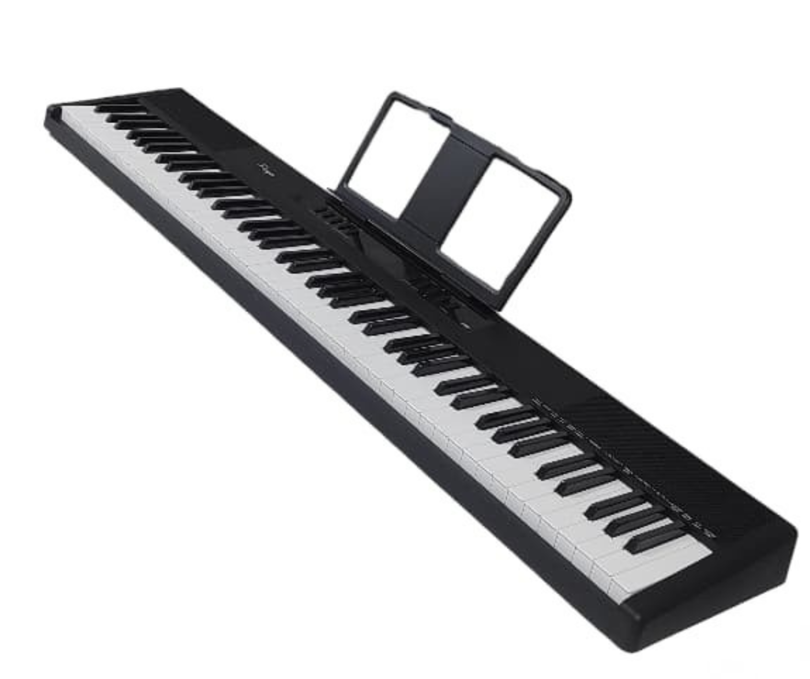 Piano Digital Parquer 88 Teclas Portable Negro 7 Octavas Negro - Imagen 8