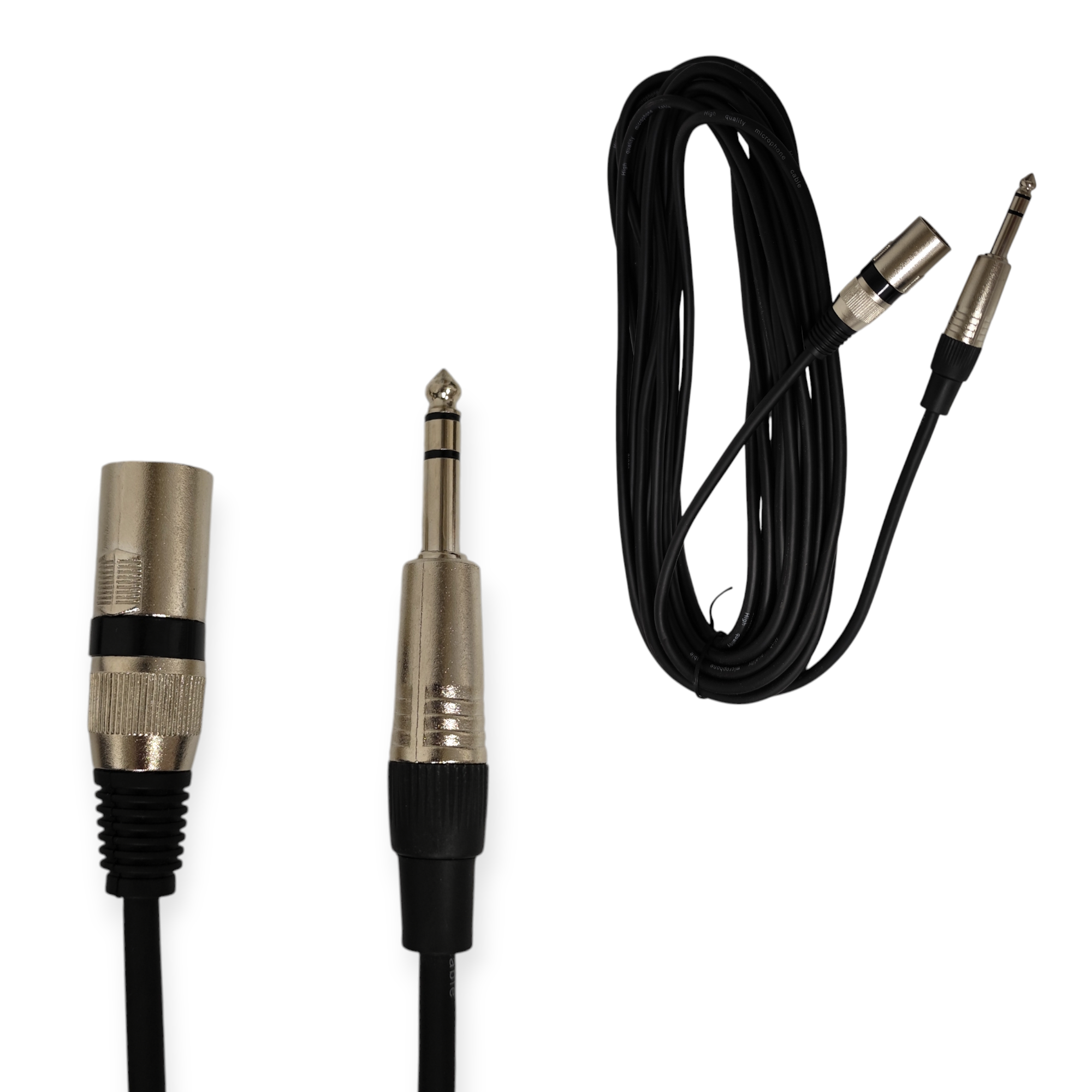 Cable Microfono Xlr Parquer Hembra a Plug Stereo 6 Metros