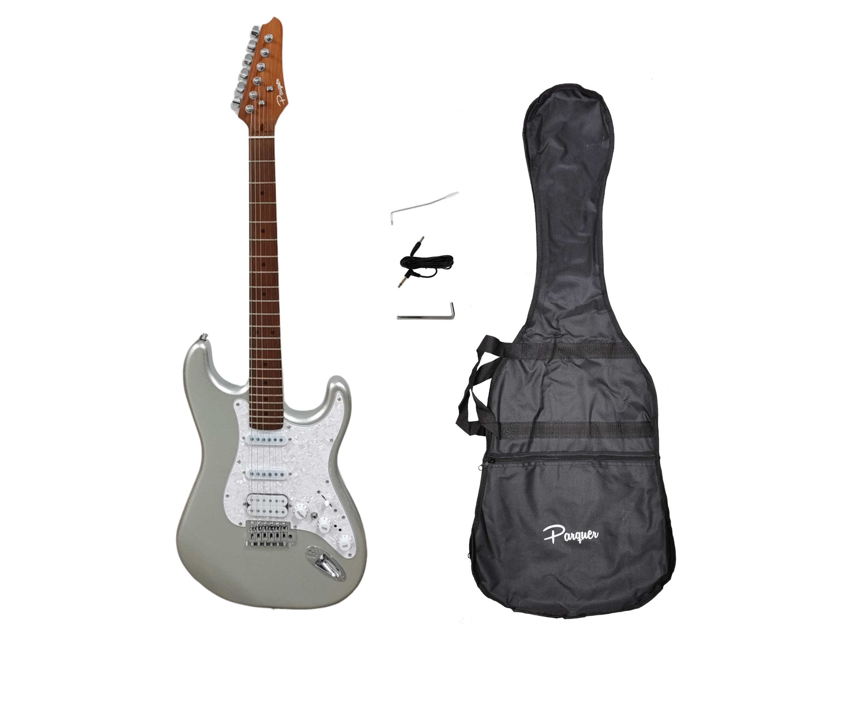 Guitarra Electrica Parquer Stratocaster Activo Con Fx Incluidos + Accesorios