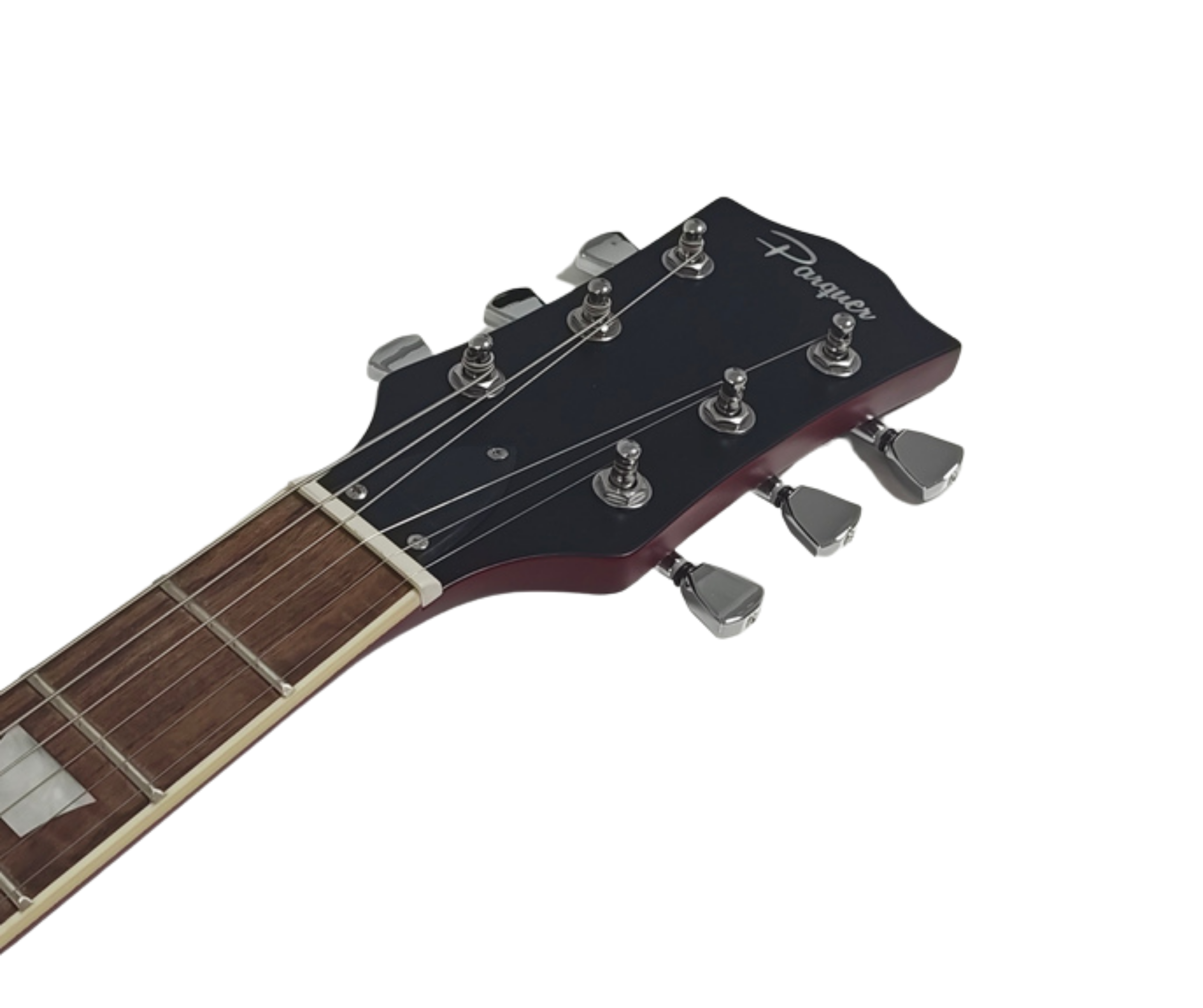 Guitarra Electrica Parquer Les Paul Honey Flameada Humbucker - Imagen 6