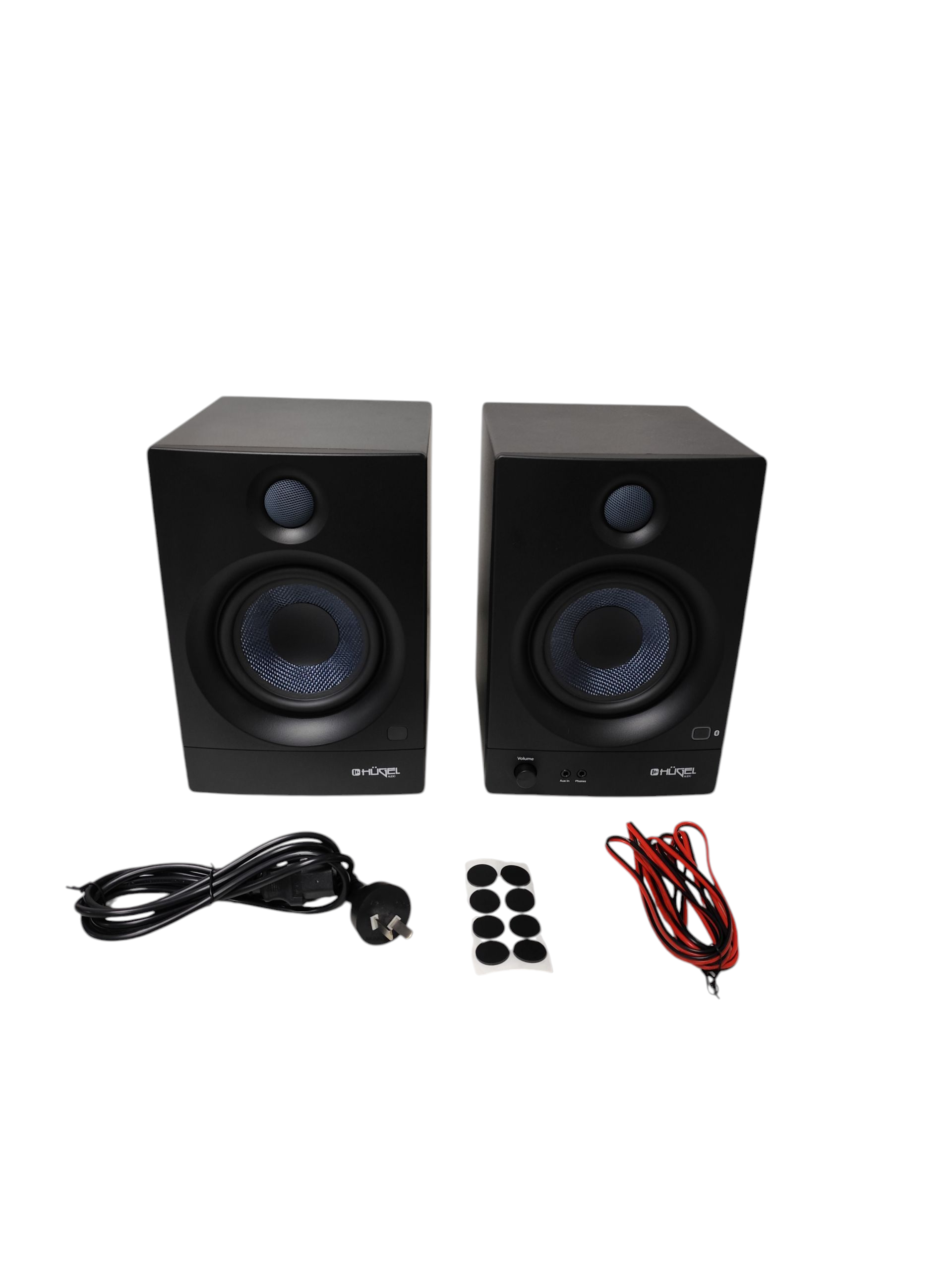 Par Monitores Estudio Pasivo + Activo Bluetooth 50w Hügel - Imagen 2