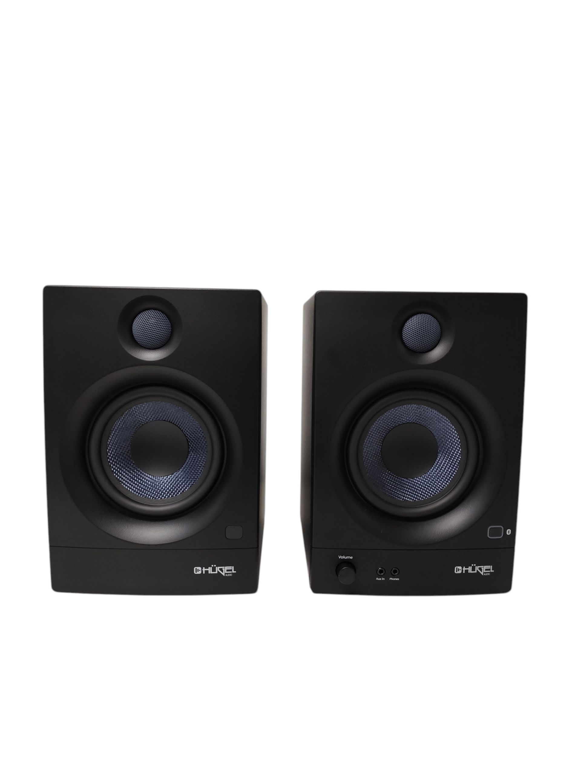 Par Monitores Estudio Pasivo + Activo Bluetooth 50w Hügel