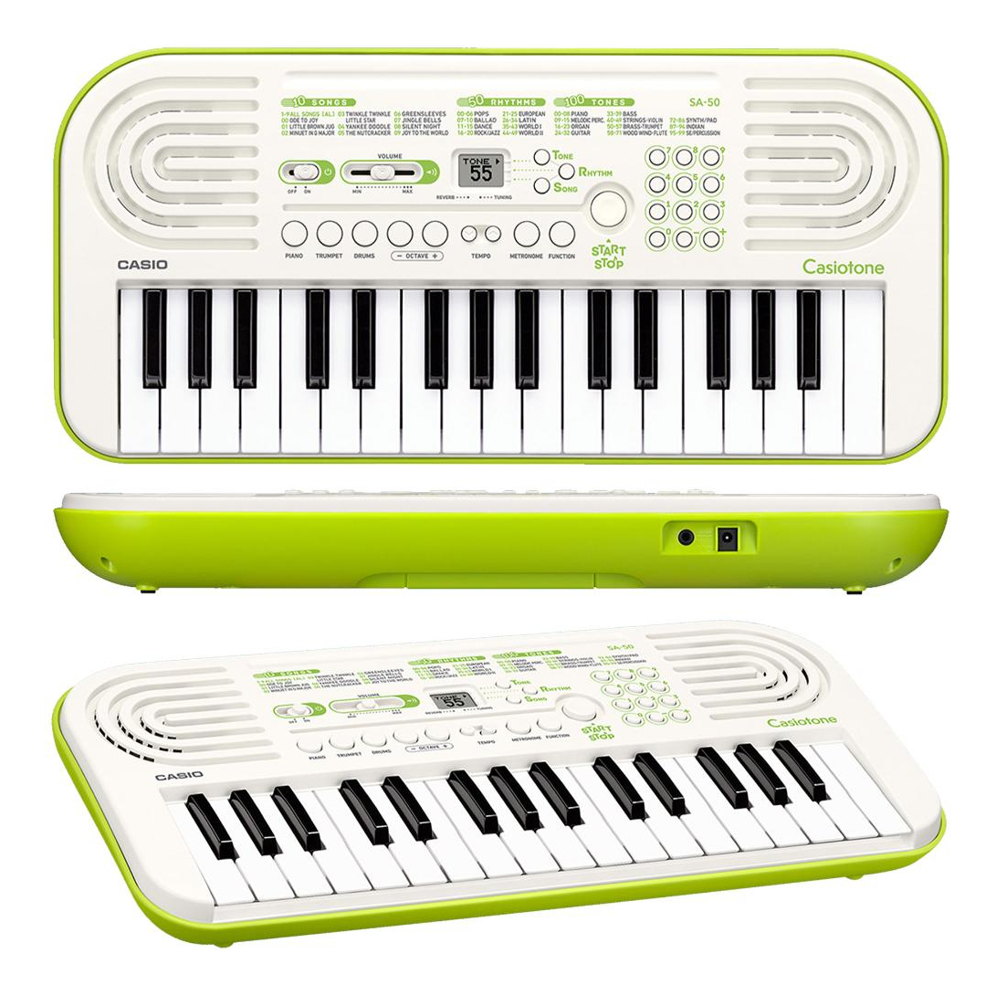 Teclado Casio Sa-50 Mini 32 Teclas Blanco