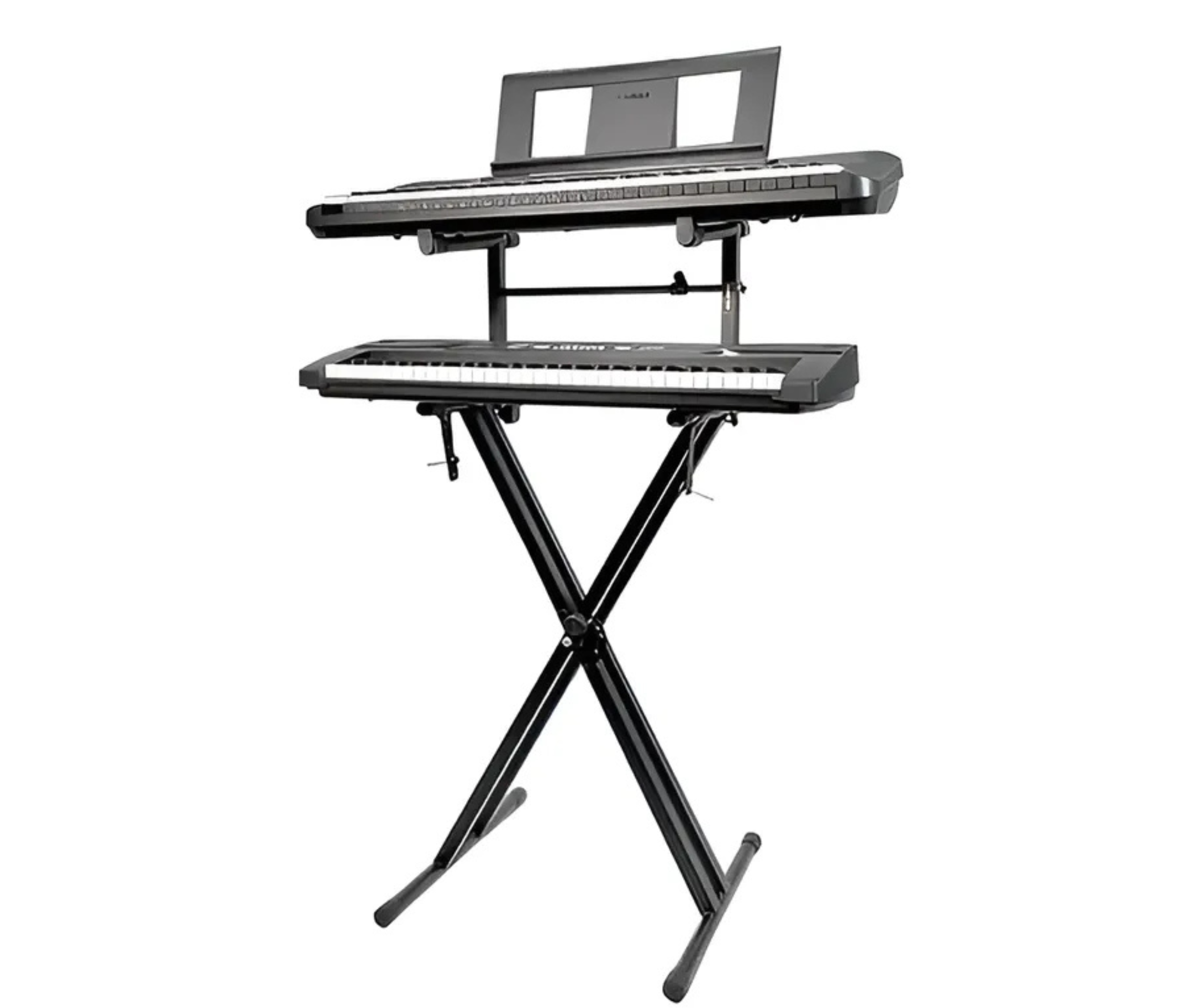 Soporte Para Agregado De Teclado Parquer Negro - Imagen 4