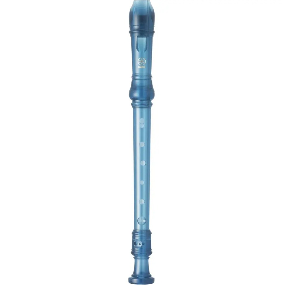 Flauta Dulce Soprano Yamaha Azul