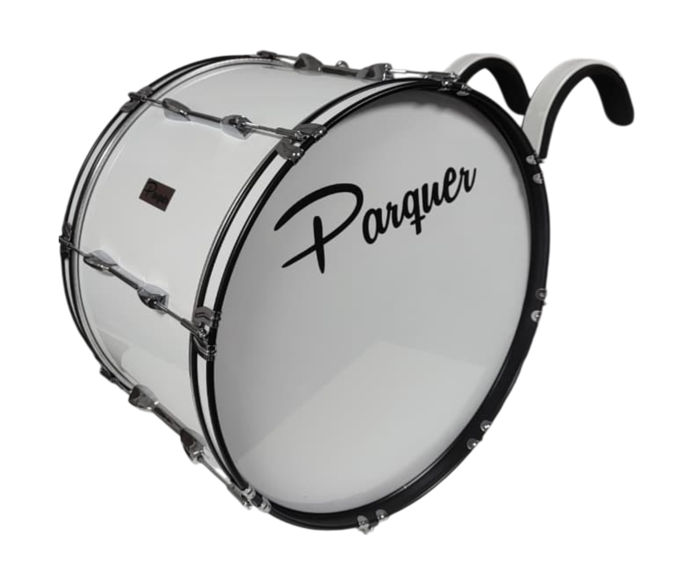 Bombo De Marcha Parquer Master 22'' Con Arnes Mazo 7 Capas