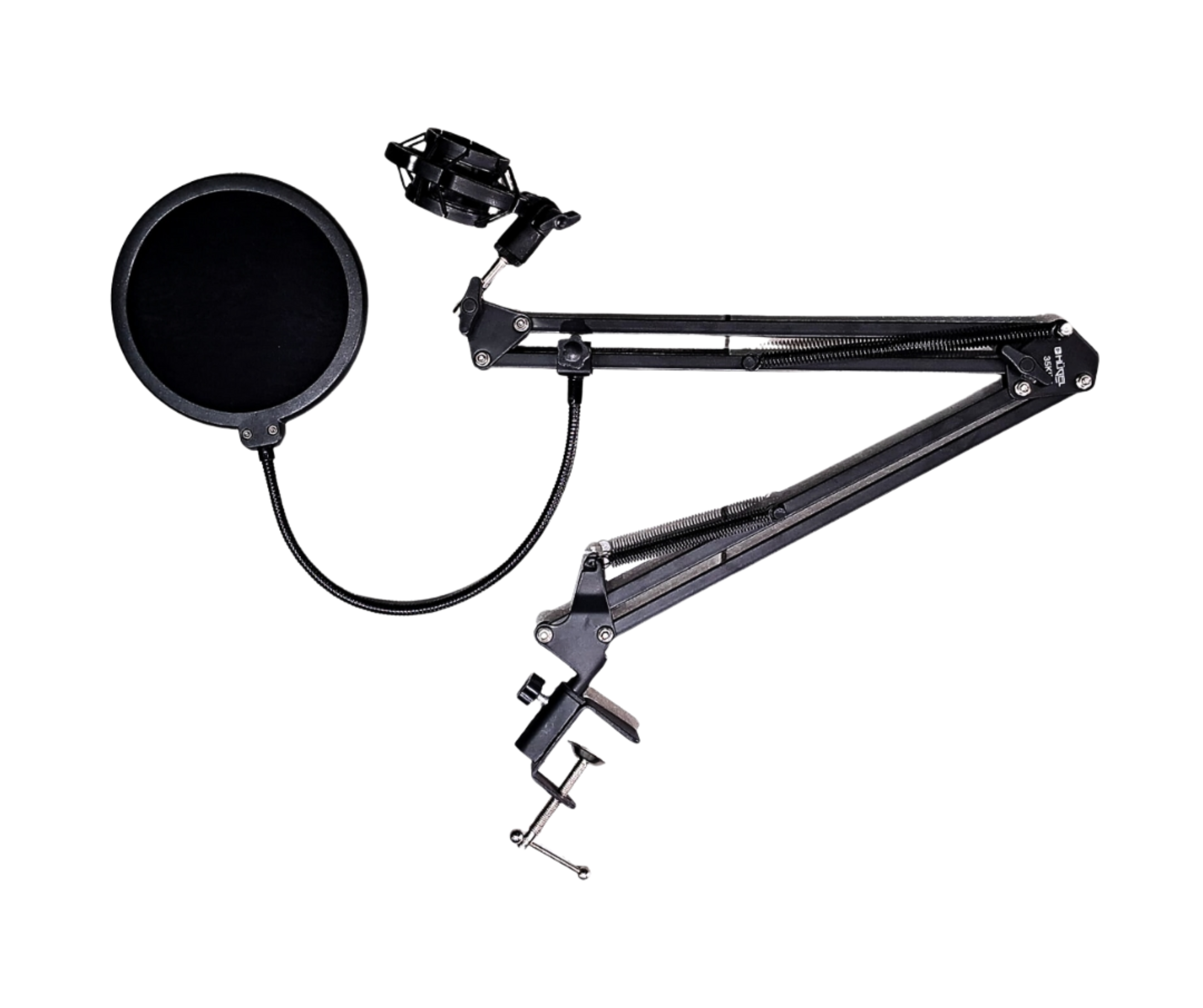 Kit Brazo Mic+Araña+antipop Hugel 35kit