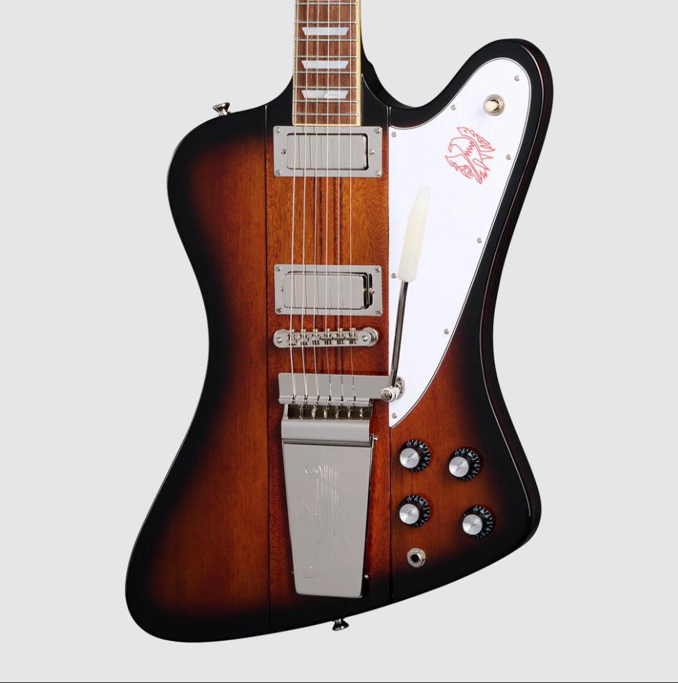 Guitarra Eléctrica Epiphone Firebird Vintage Sunburst - Imagen 4