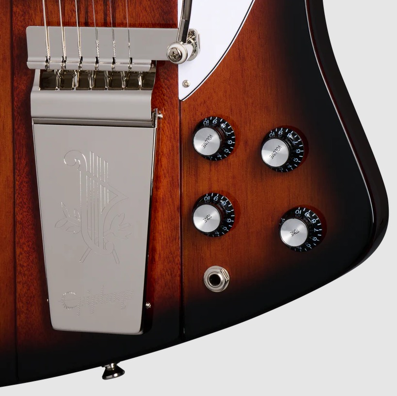 Guitarra Eléctrica Epiphone Firebird Vintage Sunburst - Imagen 2