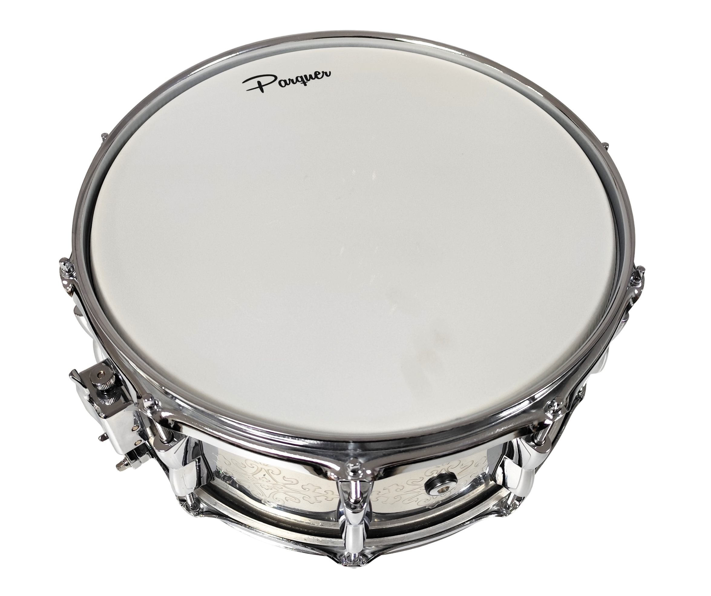 Tambor Redoblante Parquer De Acero Inoxidable 14x6.5