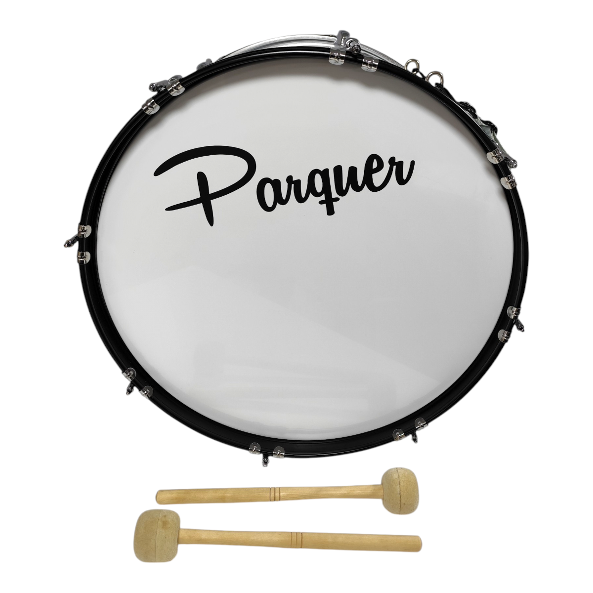 Bombo De Marcha 24x12 Evolution Parquer Con Mazos