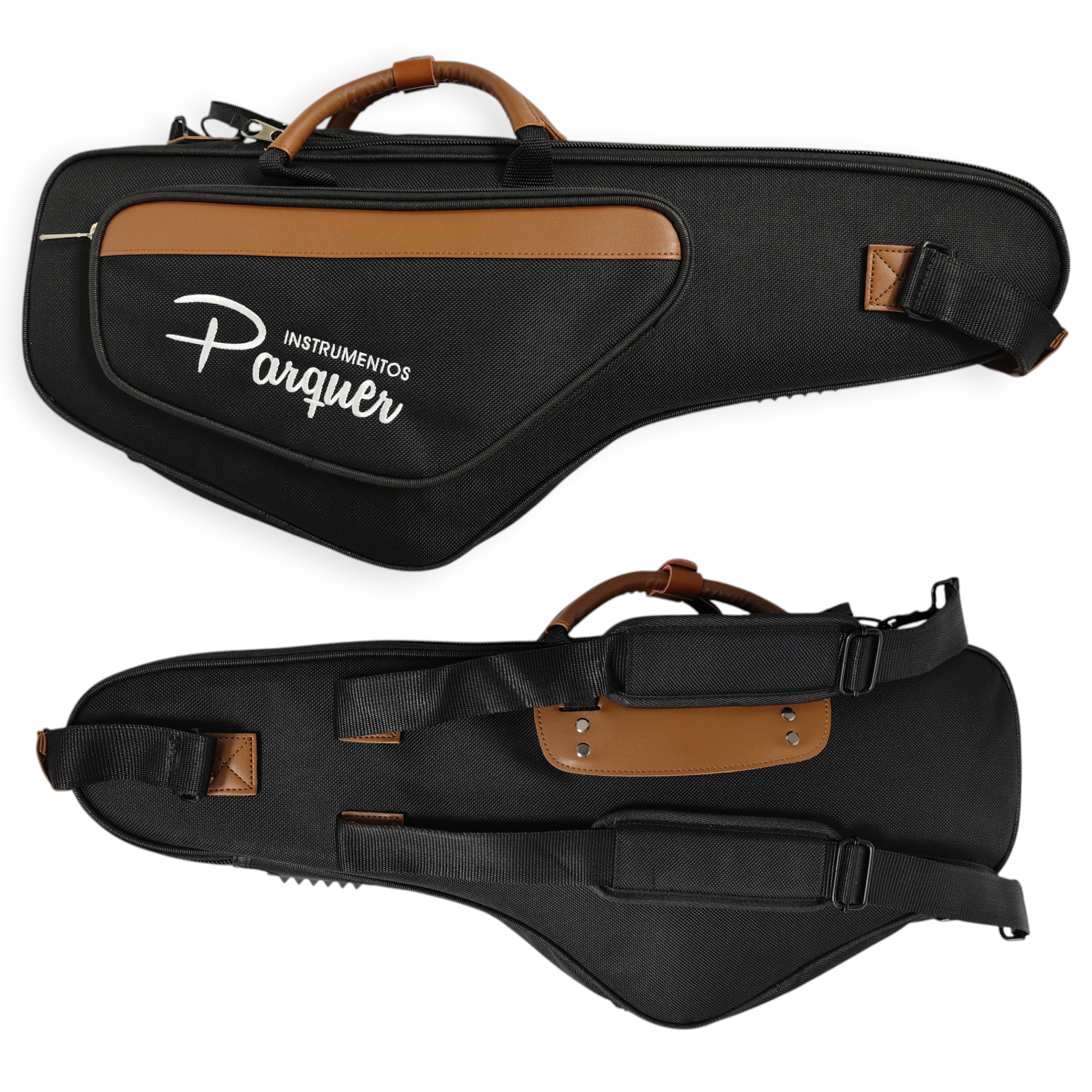 Funda Mochila Semirigida De Saxo Alto Parquer Alcolchada