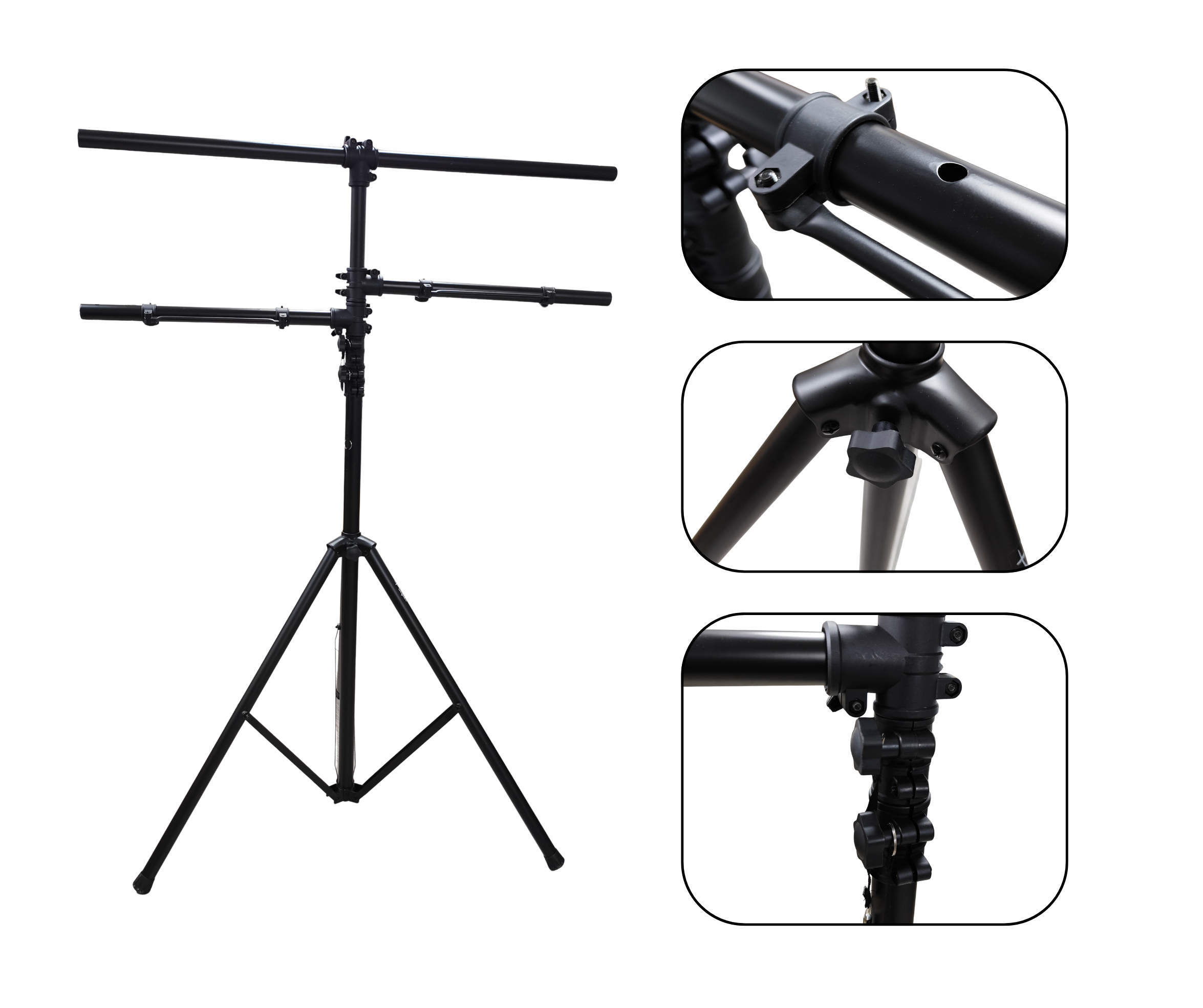 Soporte Doble Para Luces Parquer - Imagen 2