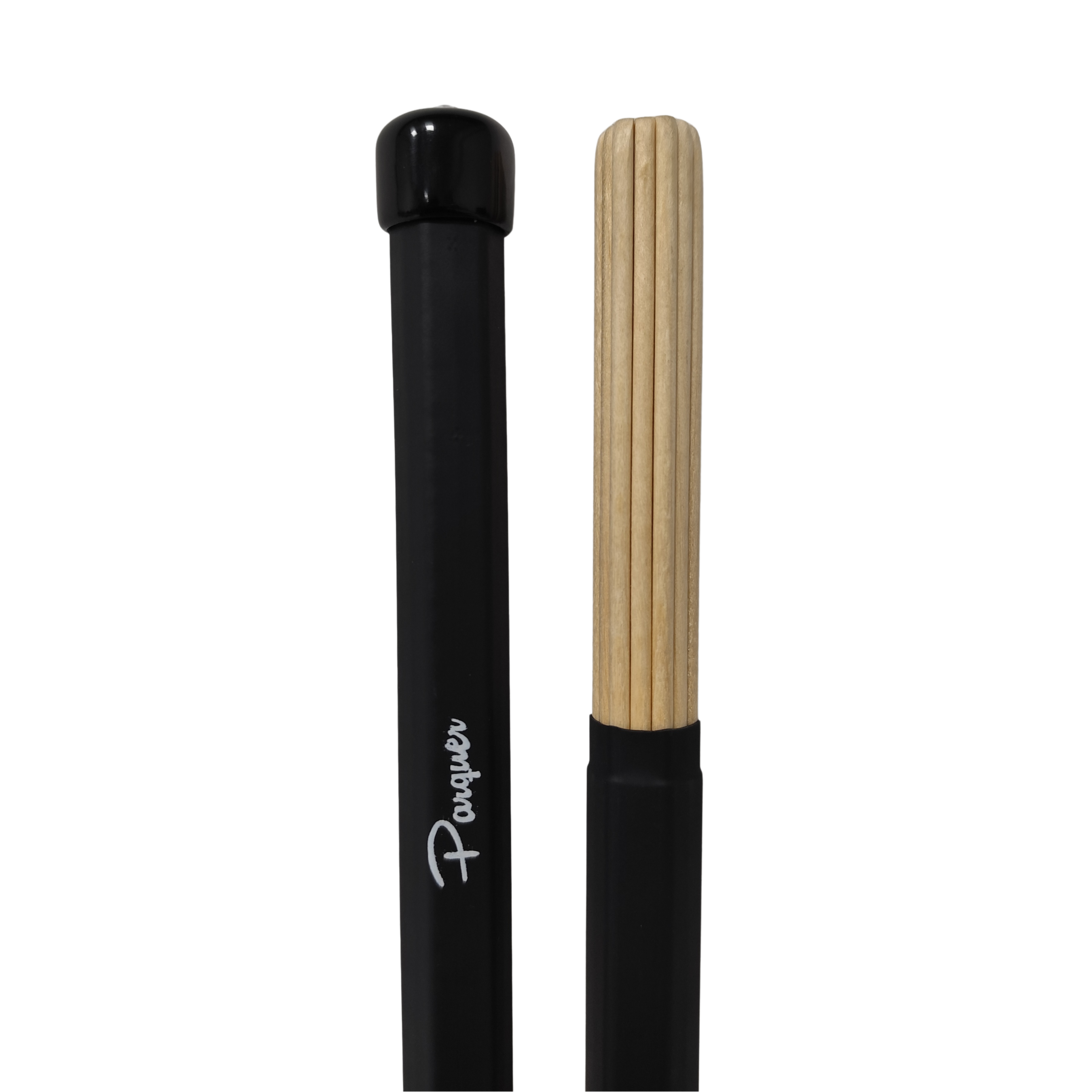 Palillos Escobillas Hot Rod Parquer 19 Varillas De Madera