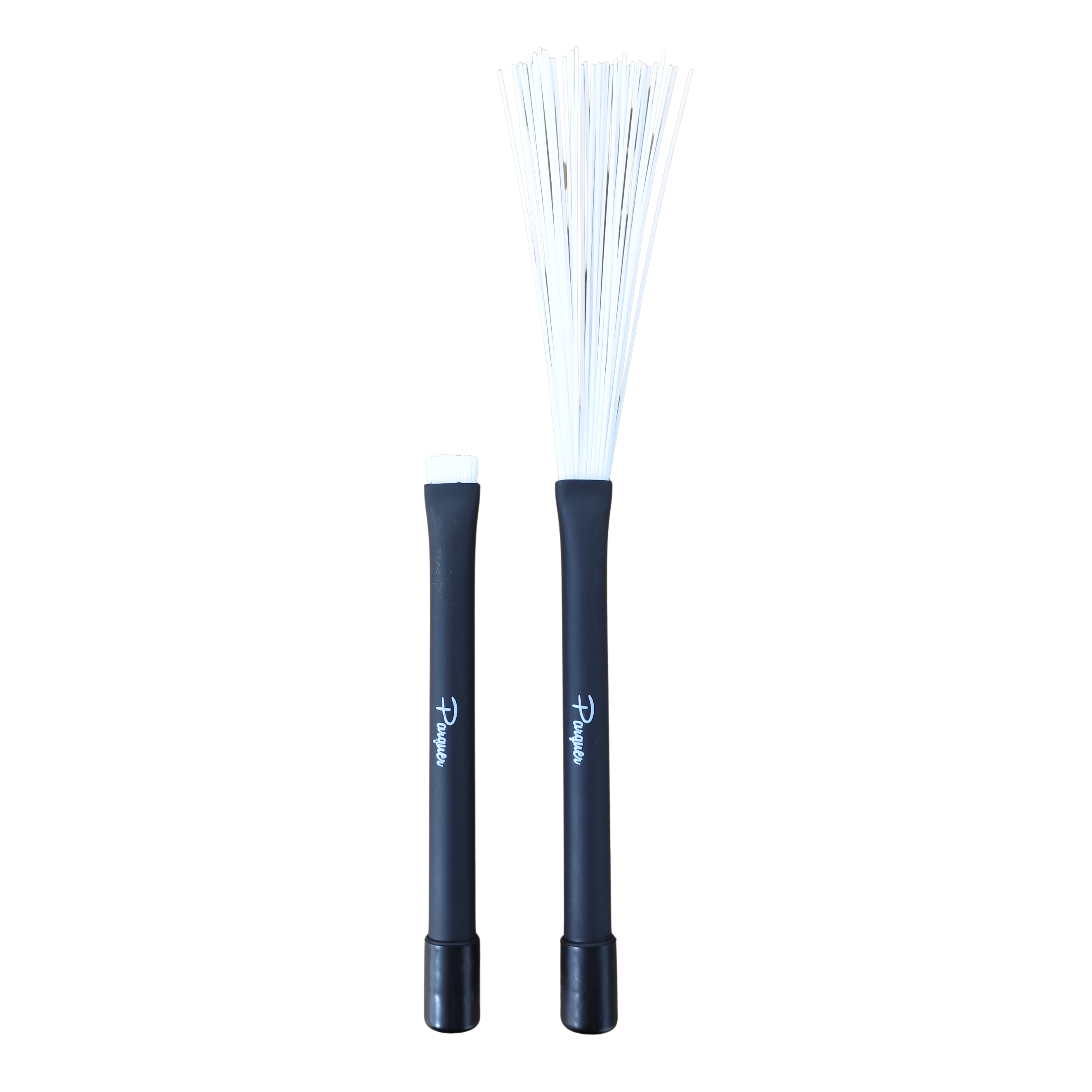 Palillos Escobillas Para Batería Parquer De Nylon