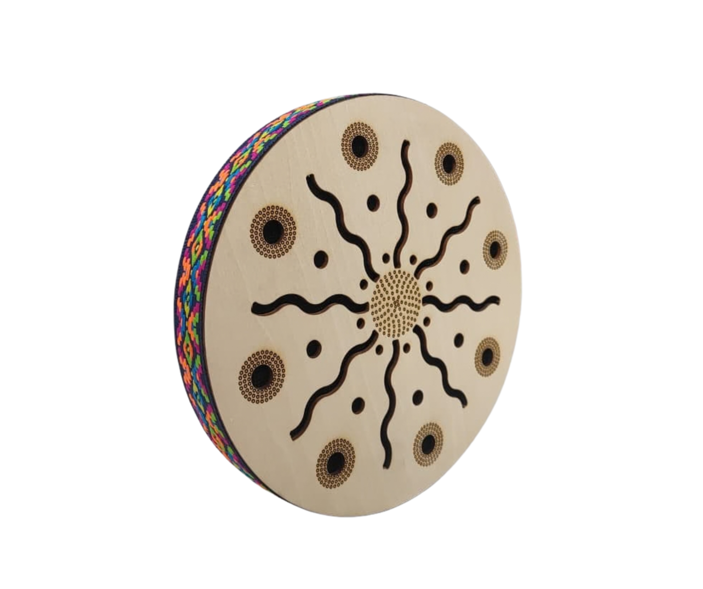 Stream Drum Tambor Oceanico Parquer 8 Pulgadas Meditacion
