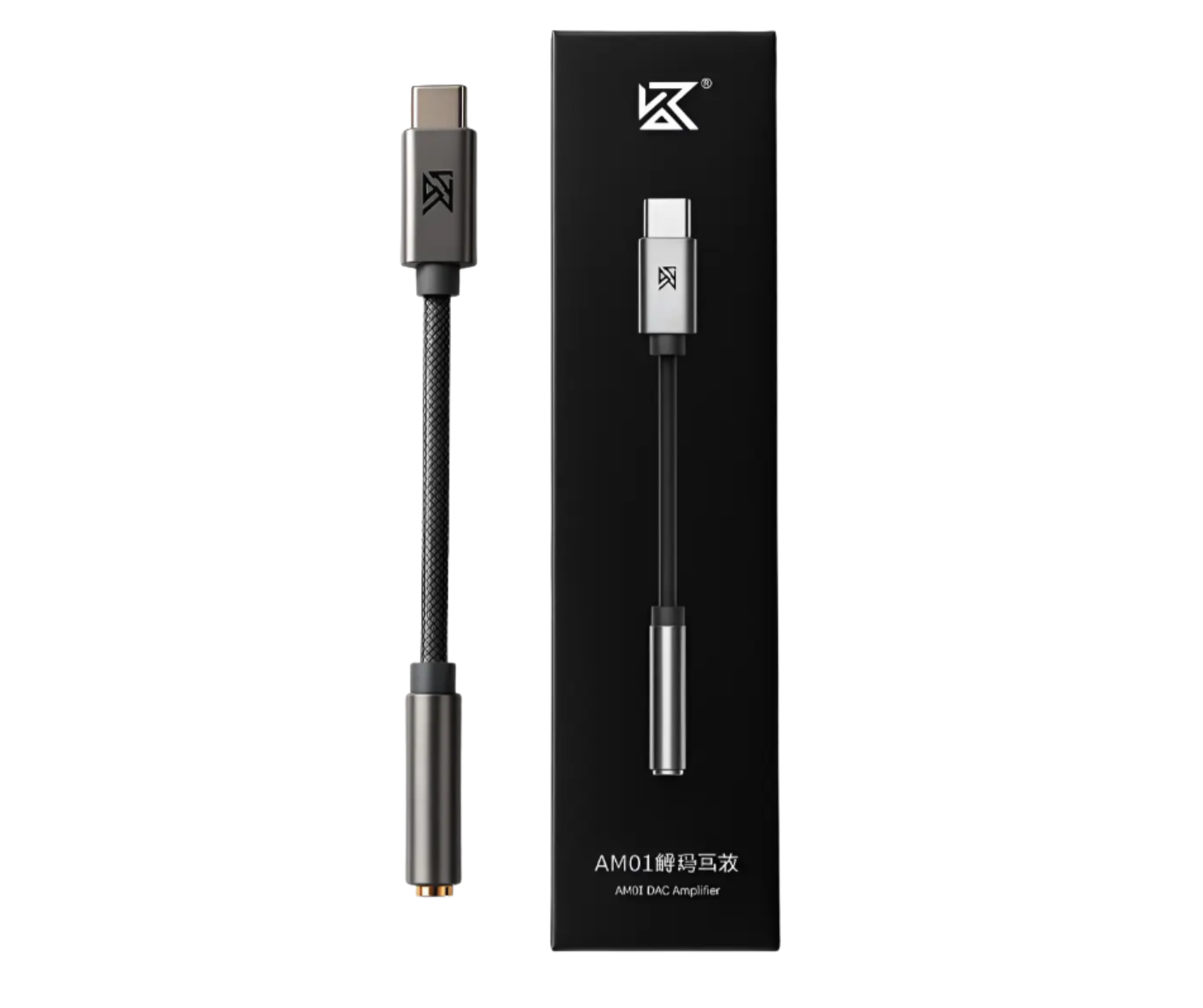Adaptador Conversor Kz Am01 Usb C A Mini Plug 3.5 Mm - Imagen 2