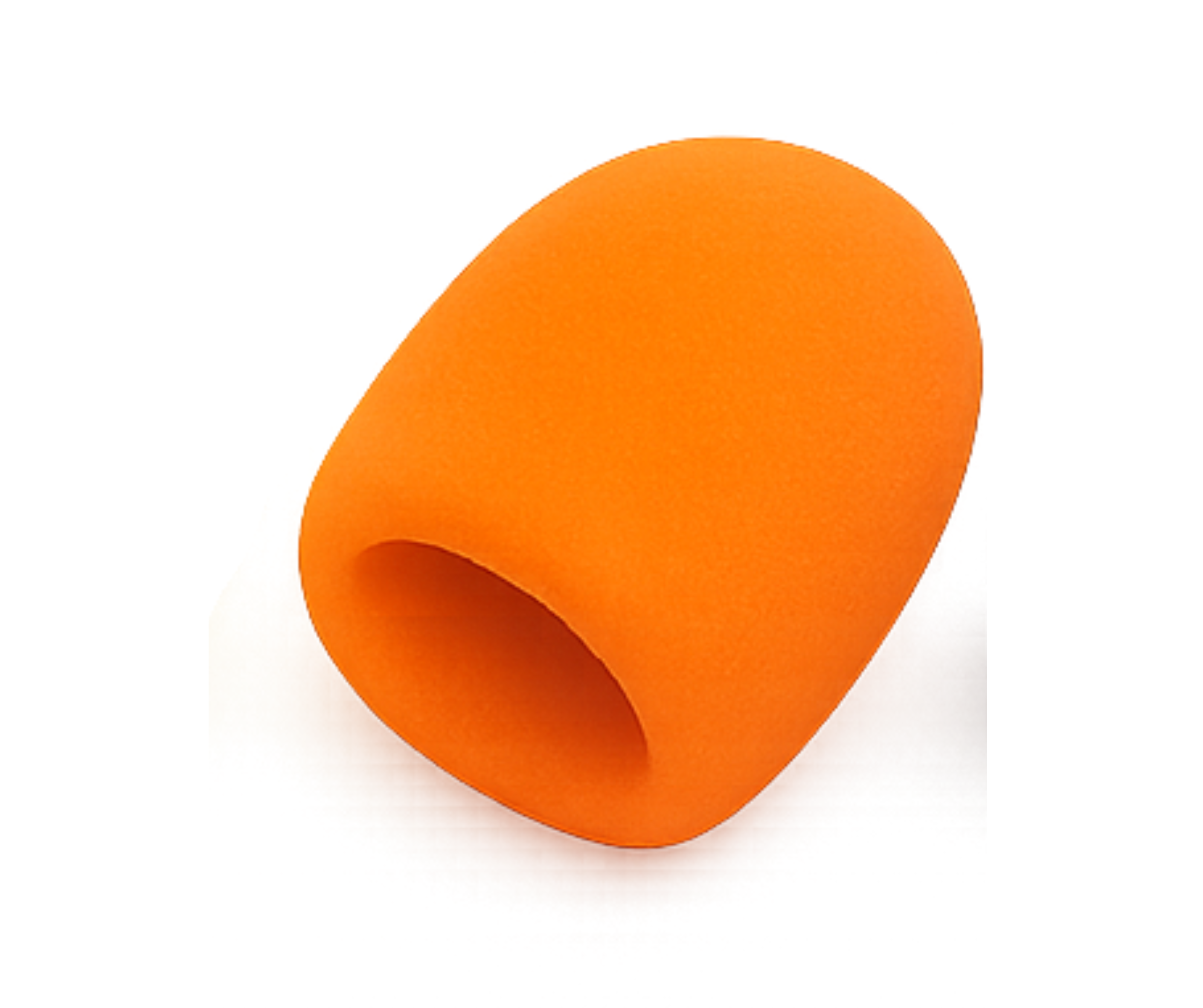 Esponja De Micrófono Dinámico Antipop 6cm Universal Naranja