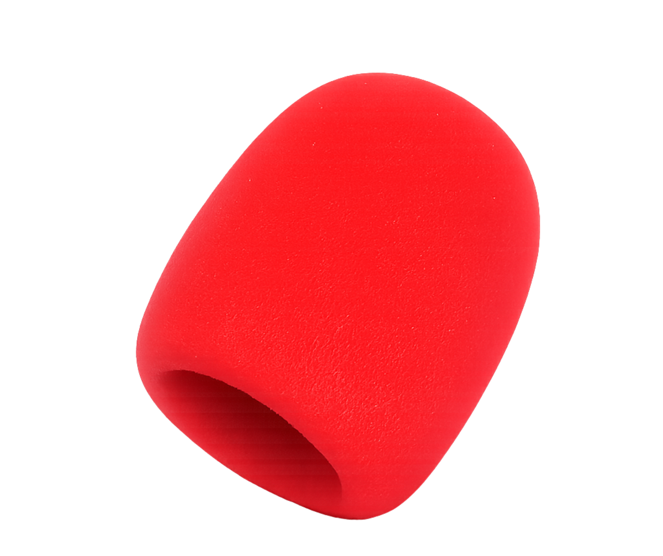 Esponja Para Micrófono Dinámico Antipop 6cm Universal Rojo
