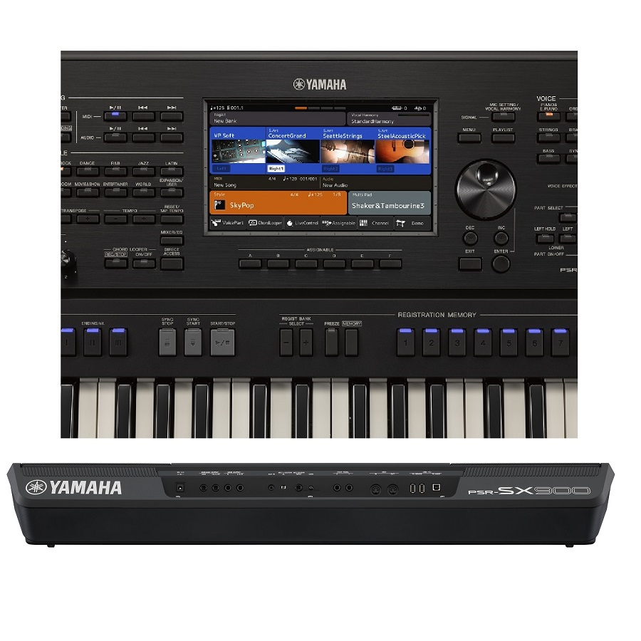 Teclado Organo Yamaha Psr Sx900 Produccion Musical 61 Teclas Negro - Imagen 5