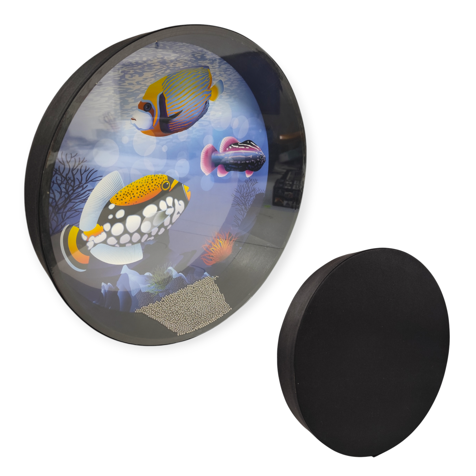 Ocean Drum Profesional Tambor De Oceano Parquer 40cm