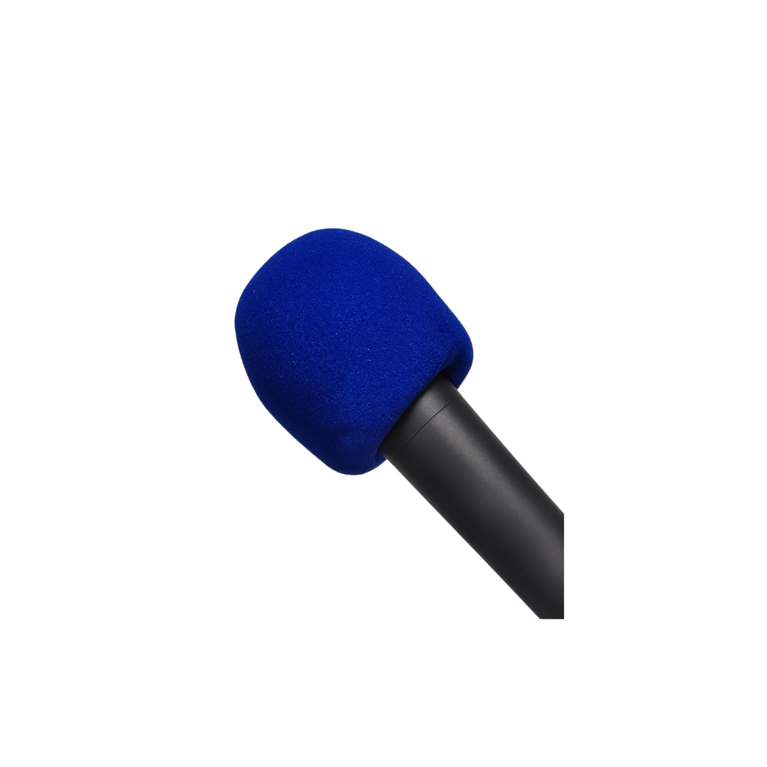 Esponja Para Microfono Azul Compatible Dinamicos Azul - Imagen 3