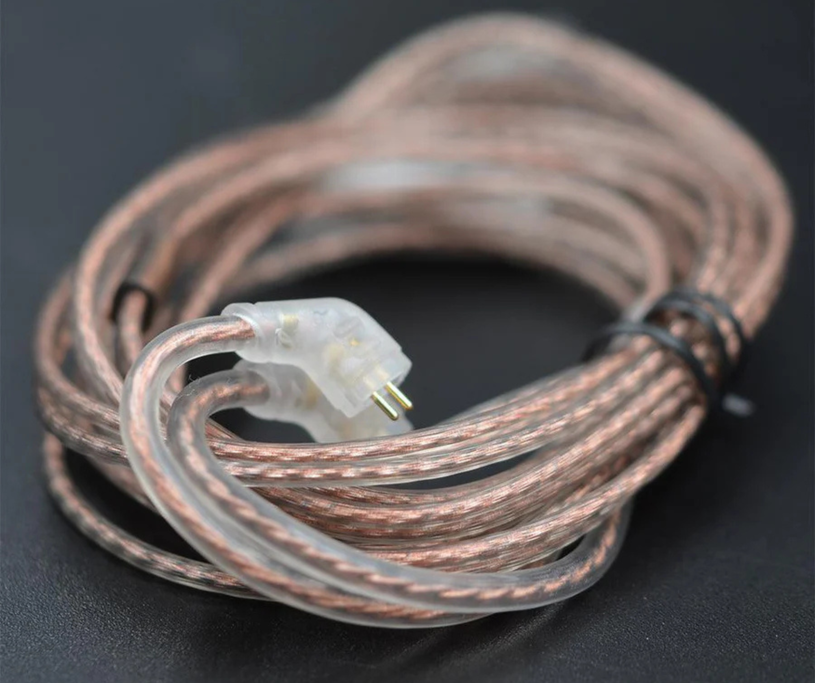 Cable Repuesto Audífonos In-ear Kz Tipo C Sin Micrófono - Imagen 5