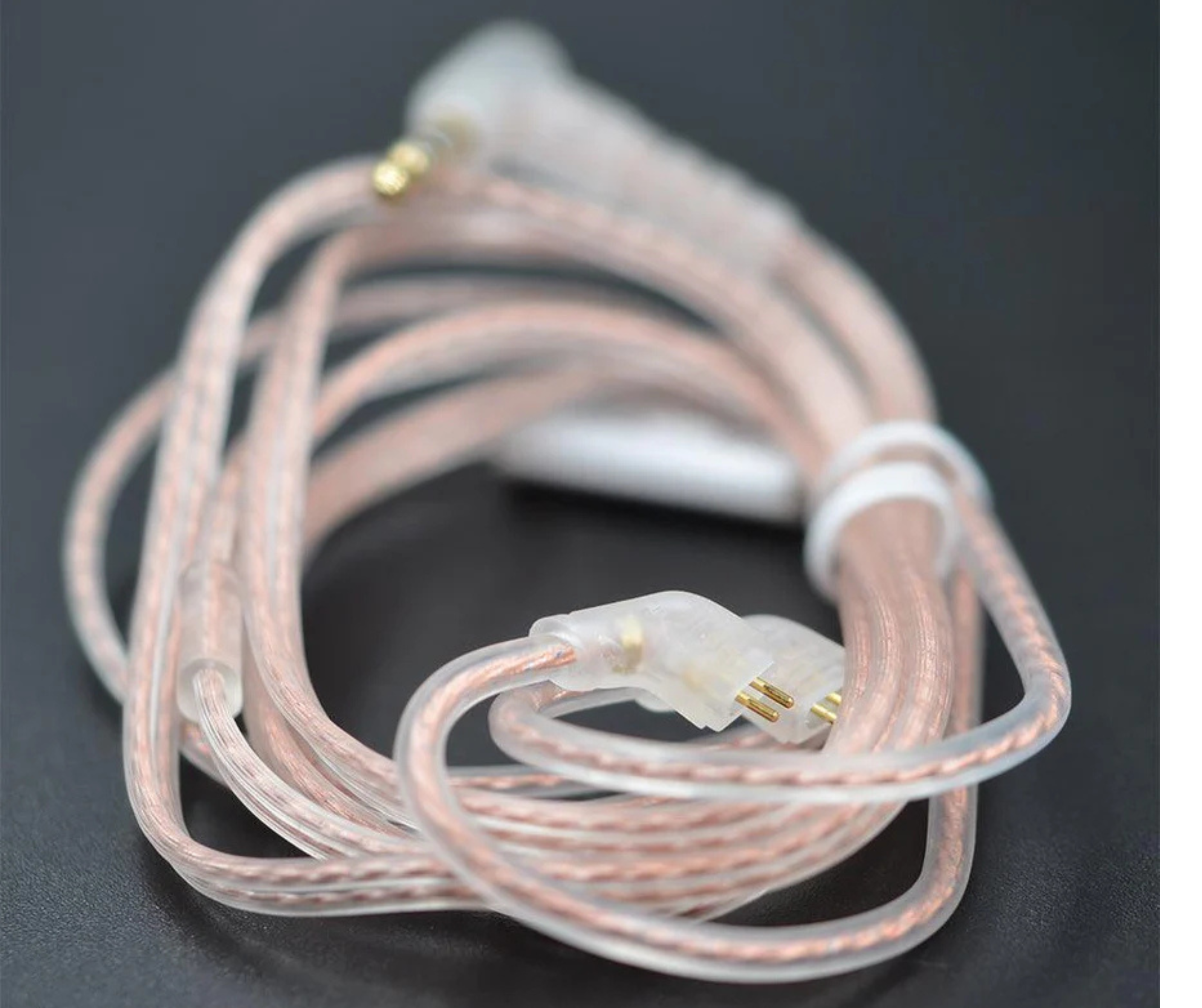 Cable Repuesto Audífonos In-ear Kz Tipo C Sin Micrófono - Imagen 4