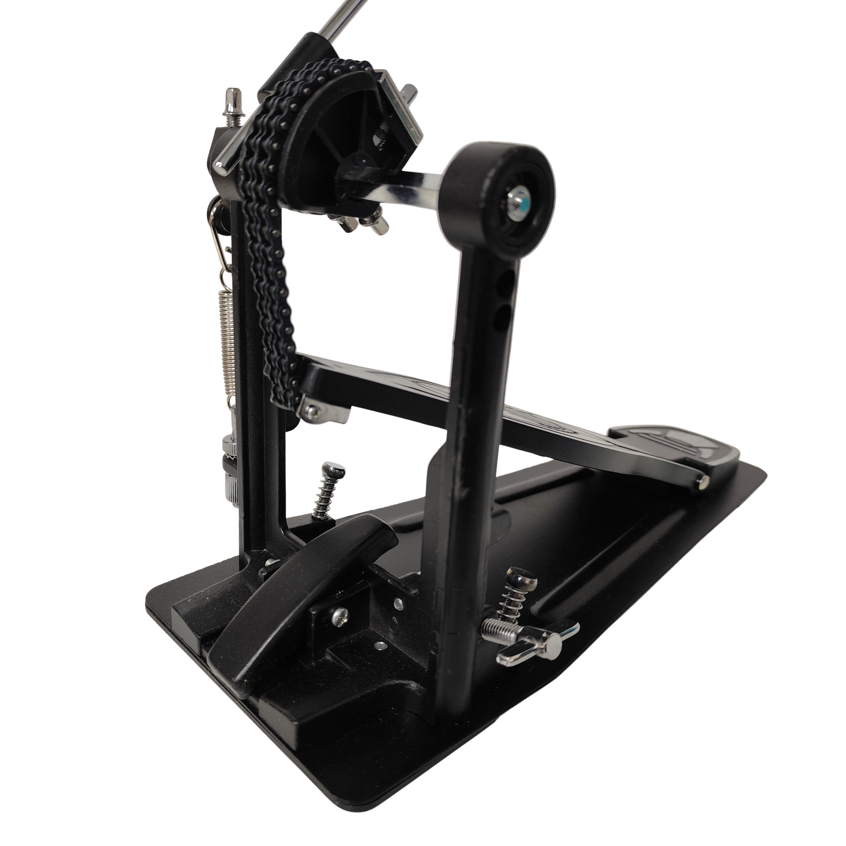 Pedal De Bombo Parquer Para Bateria Cadena Doble - Imagen 4