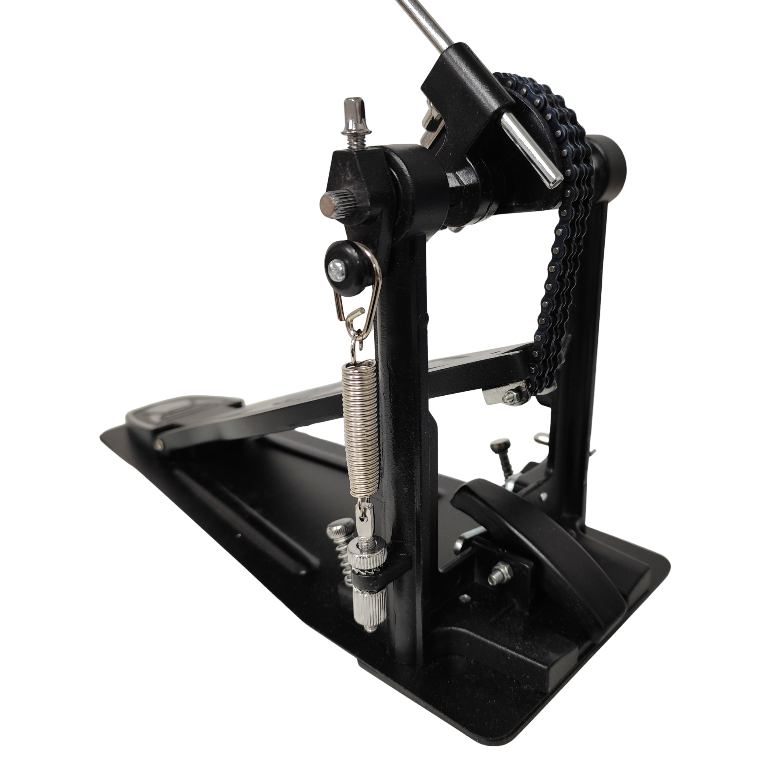 Pedal De Bombo Parquer Para Bateria Cadena Doble - Imagen 2