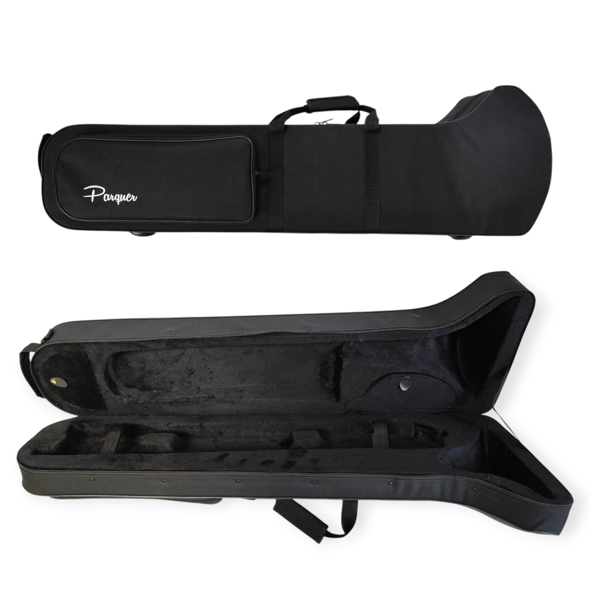 Trombon Alto Parquer Eb Con Estuche Y Accesorios - Imagen 2