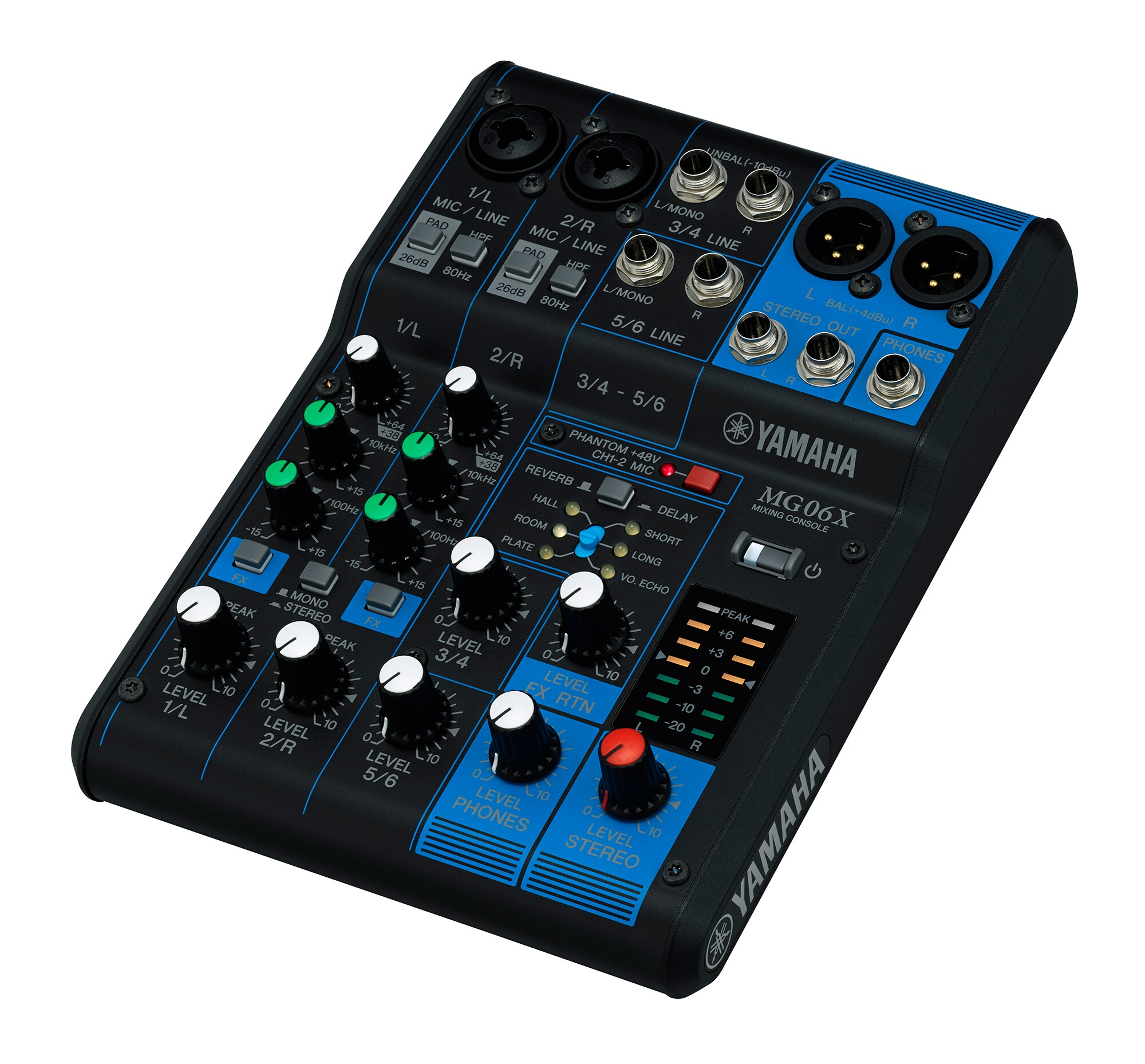 Consola Mixer Mesa Yamaha Mg06x 6 Canales - Imagen 5