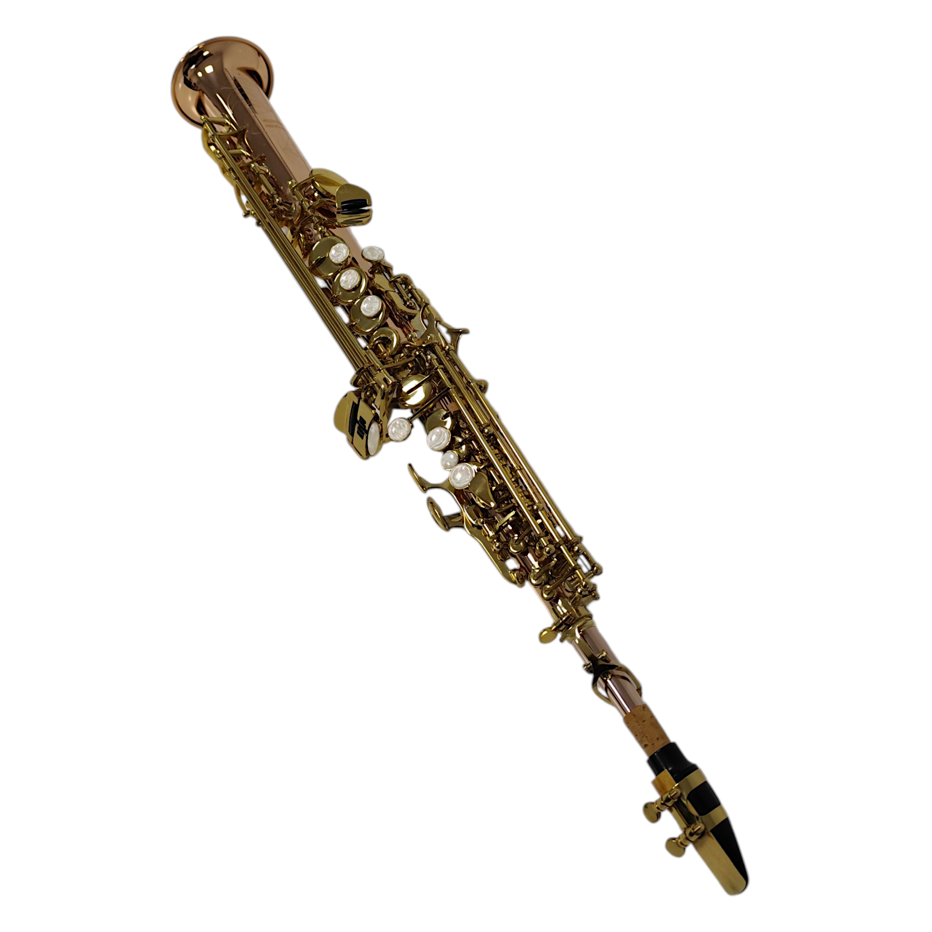 Saxo Soprano Recto Parquer Sib Tipo Yanagisawa Con Estuche - Imagen 5