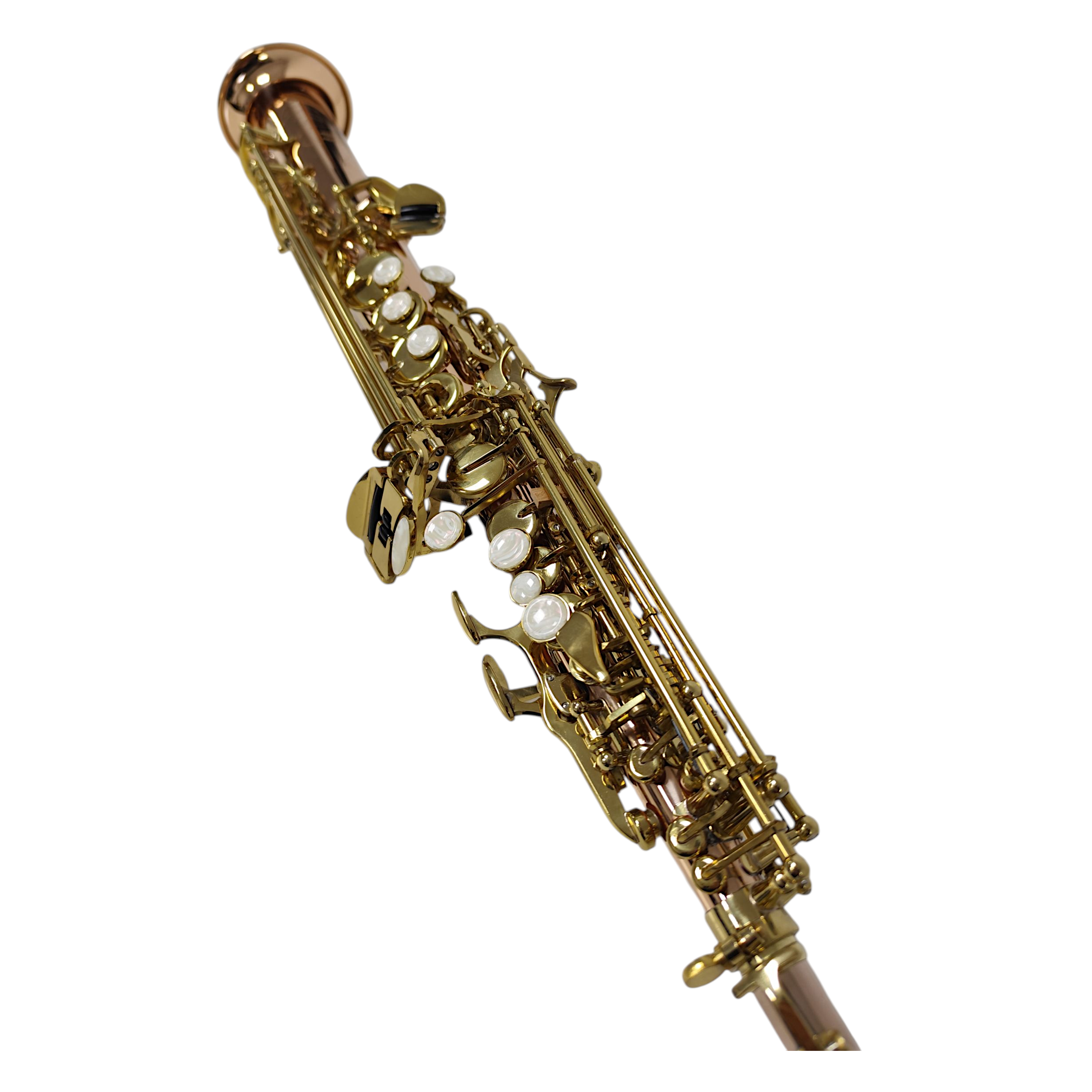 Saxo Soprano Recto Parquer Sib Tipo Yanagisawa Con Estuche - Imagen 4