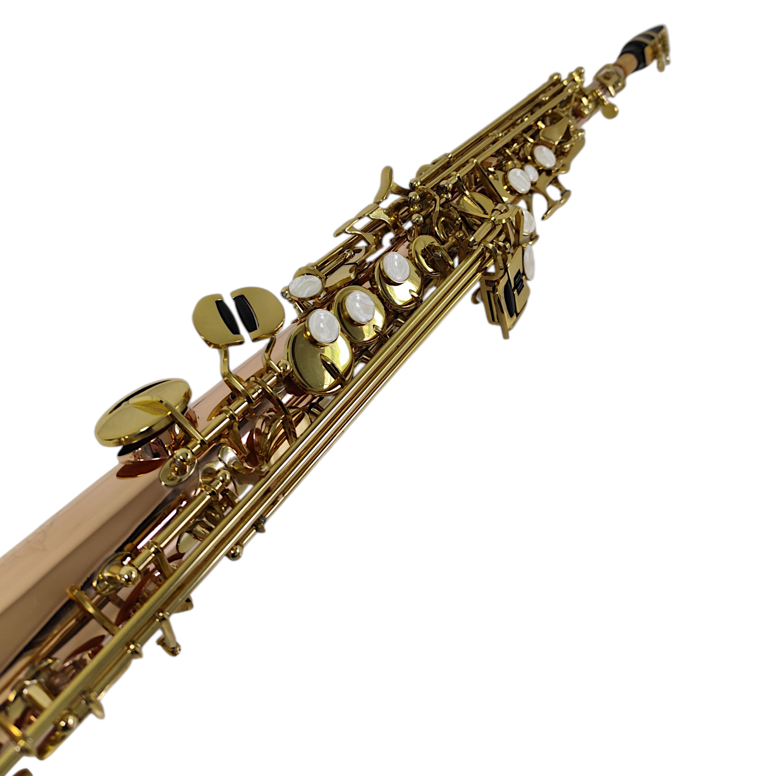 Saxo Soprano Recto Parquer Sib Tipo Yanagisawa Con Estuche - Imagen 3