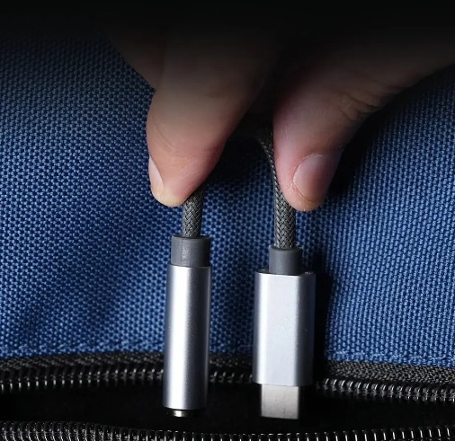 Adaptador Conversor Kz Am01 Usb C A Mini Plug 3.5 Mm - Imagen 4