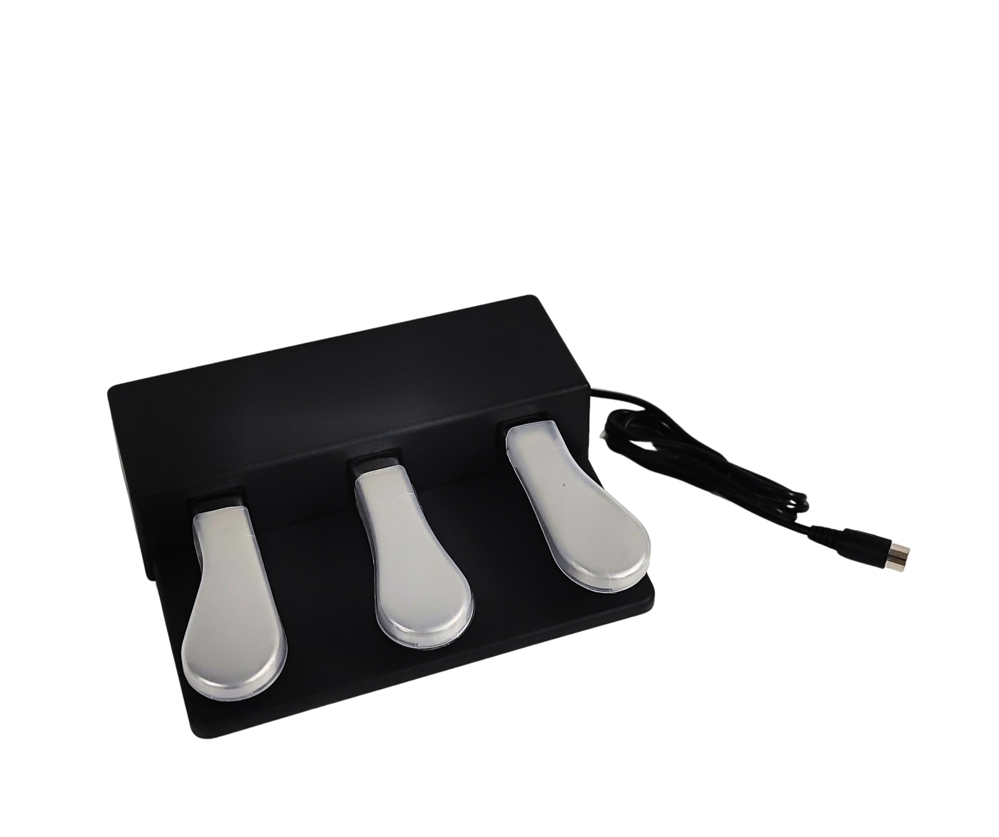 Pedal Triple Sustain Soft Sostenuto Piano Teclado Parquer - Imagen 6
