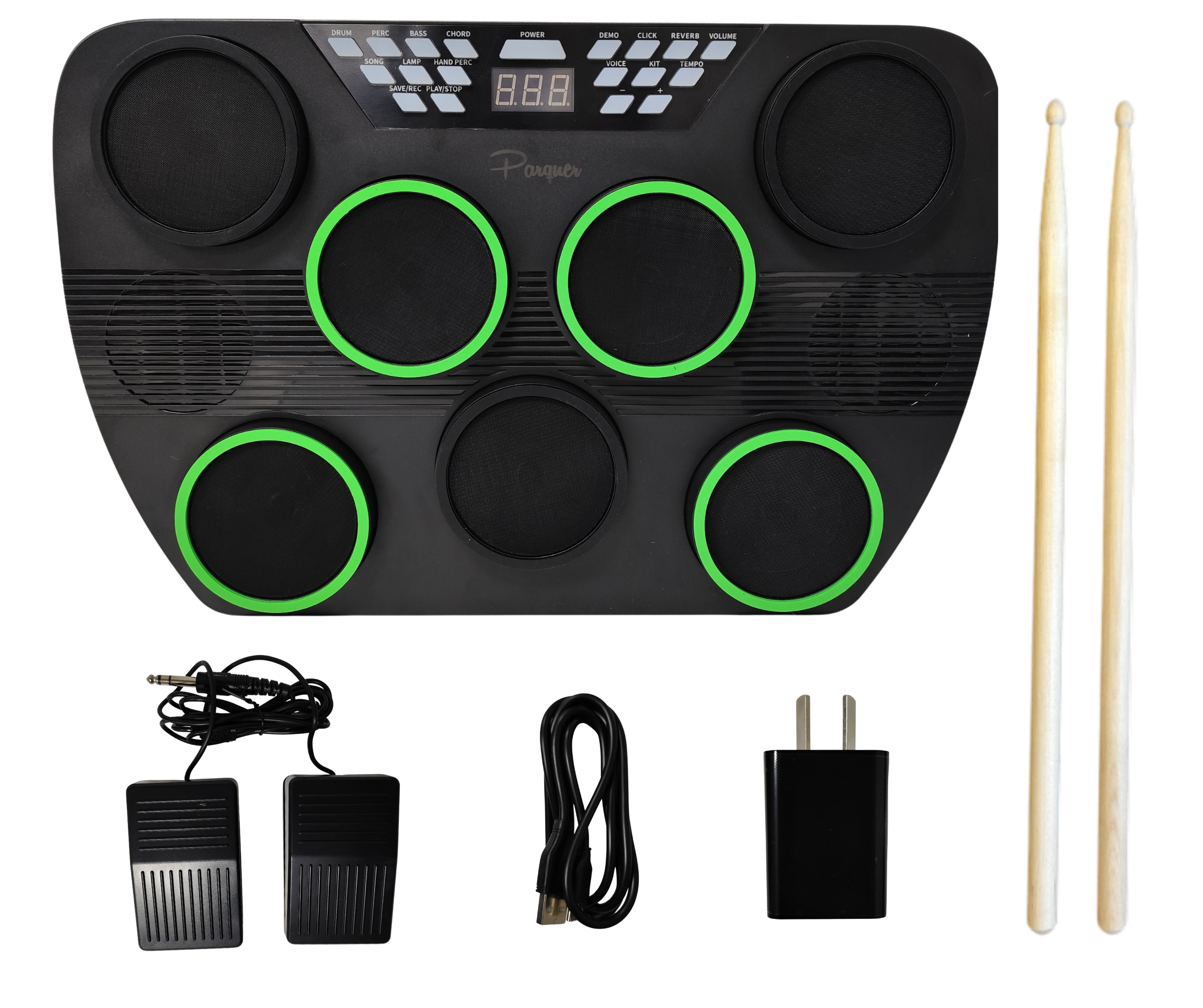 Bateria Electronica Octapad Sensitivo Con Midi Y Usb Parquer